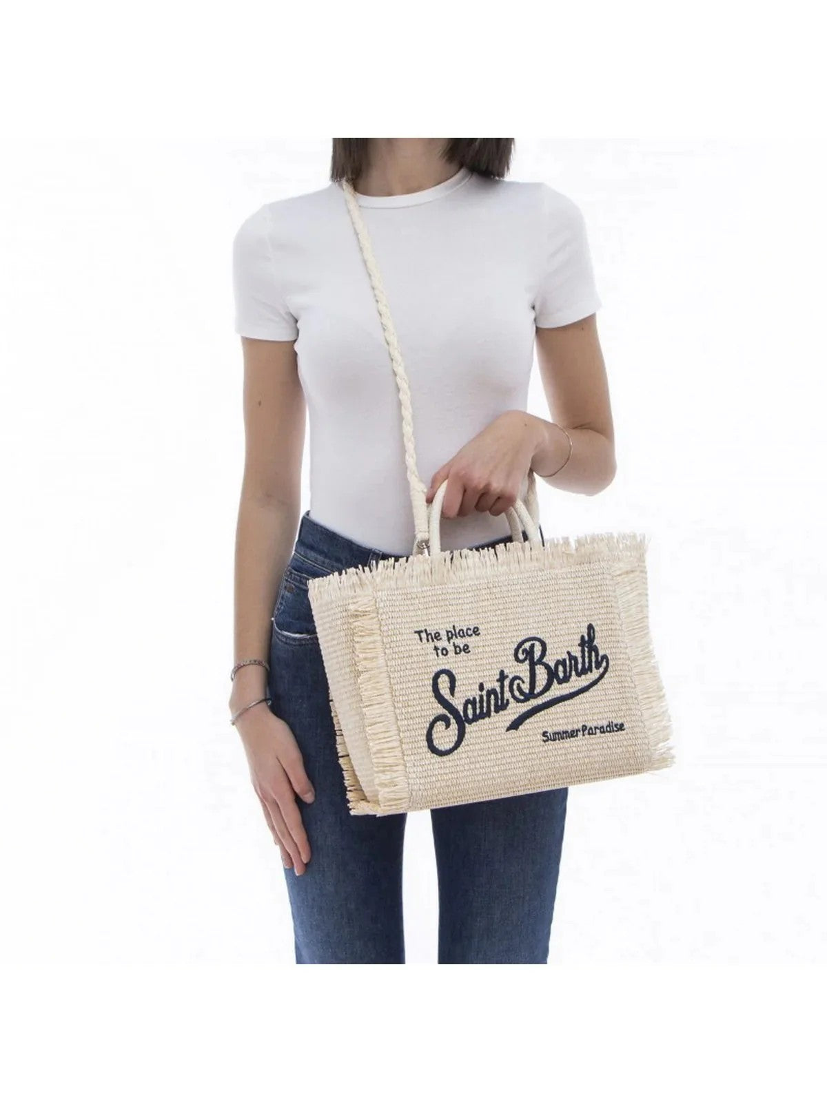 MC2 SAINT BARTH Borsa Donna COLETTE STRAW N 00895L BEIGE