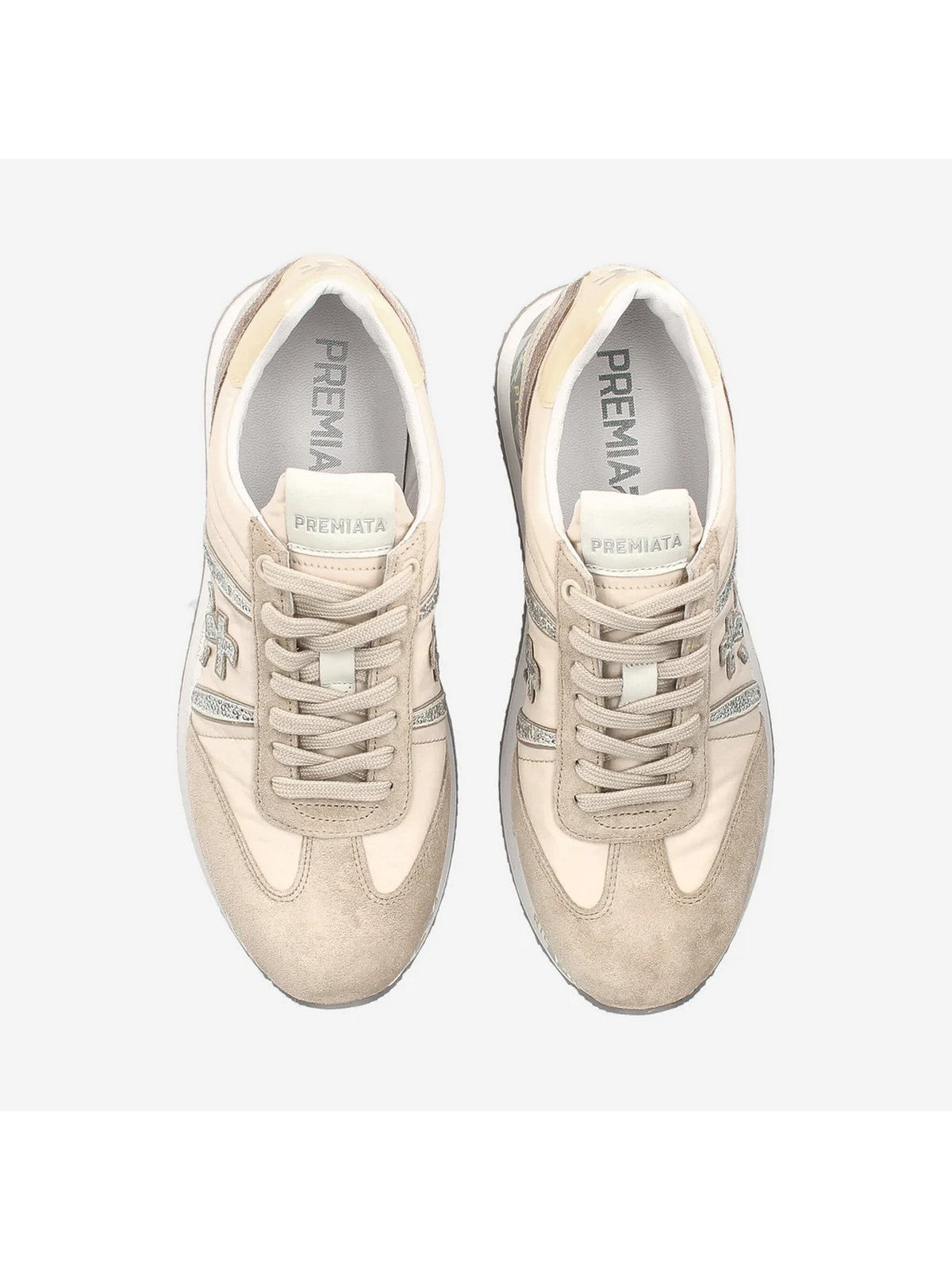 PREMIATA Sneaker Donna CONNY VAR 6671 Beige gioboutiqueweb