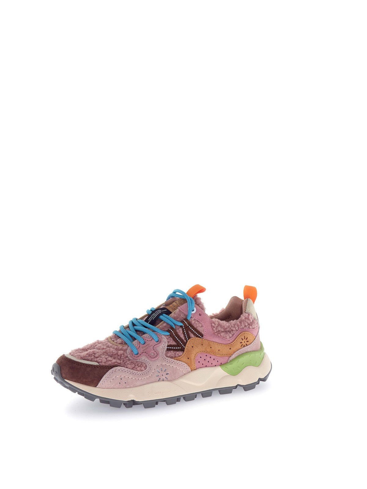 FLOWER MOUNTAIN Sneaker Donna YAMANO 3 WOMAN 2017817-30-2D98 TAUPE-BEIGE-ORANGE