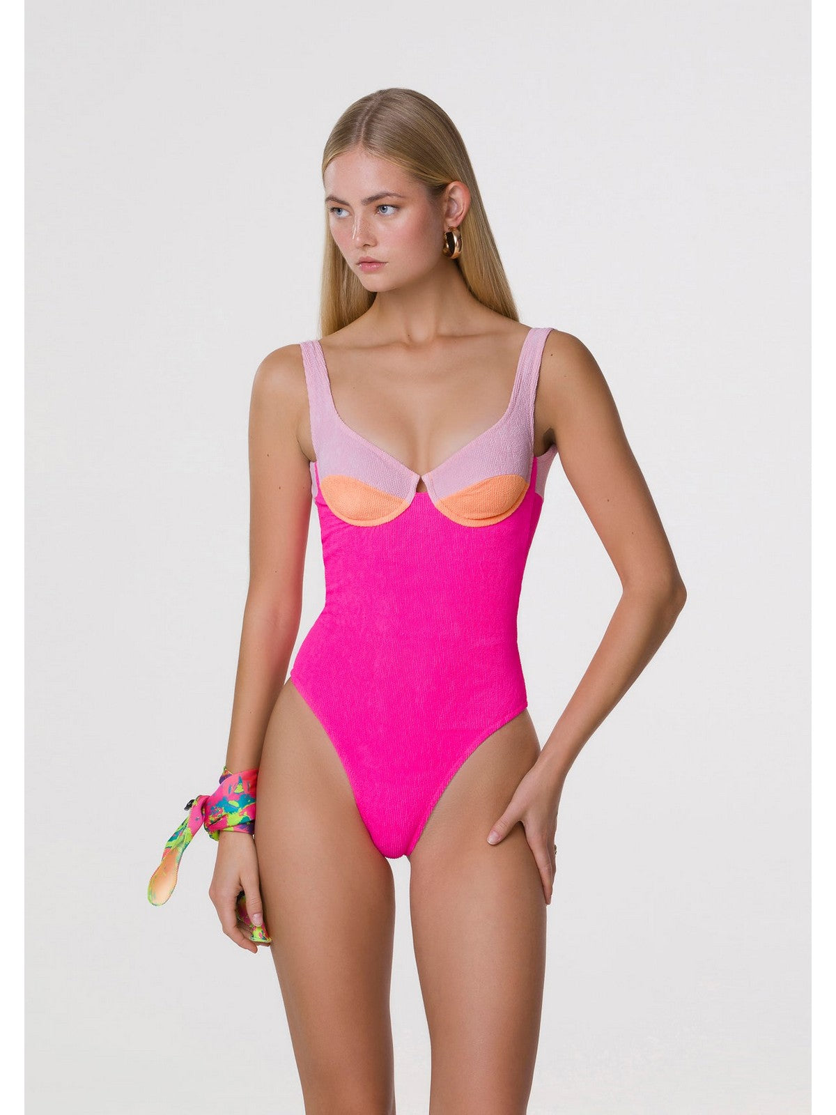 Moi a été du maillot de bain pour les femmes MF24-0212pk rose