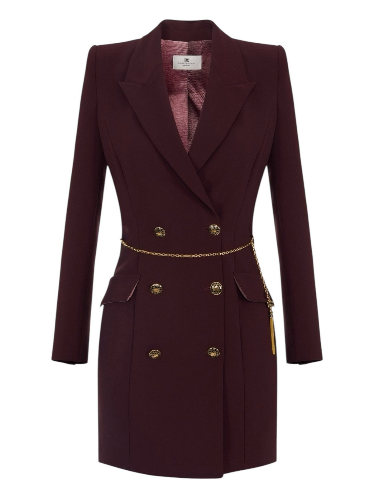 ELISABETTA FRANCHI Abito Donna AB89657E2 EA4 MERLOT