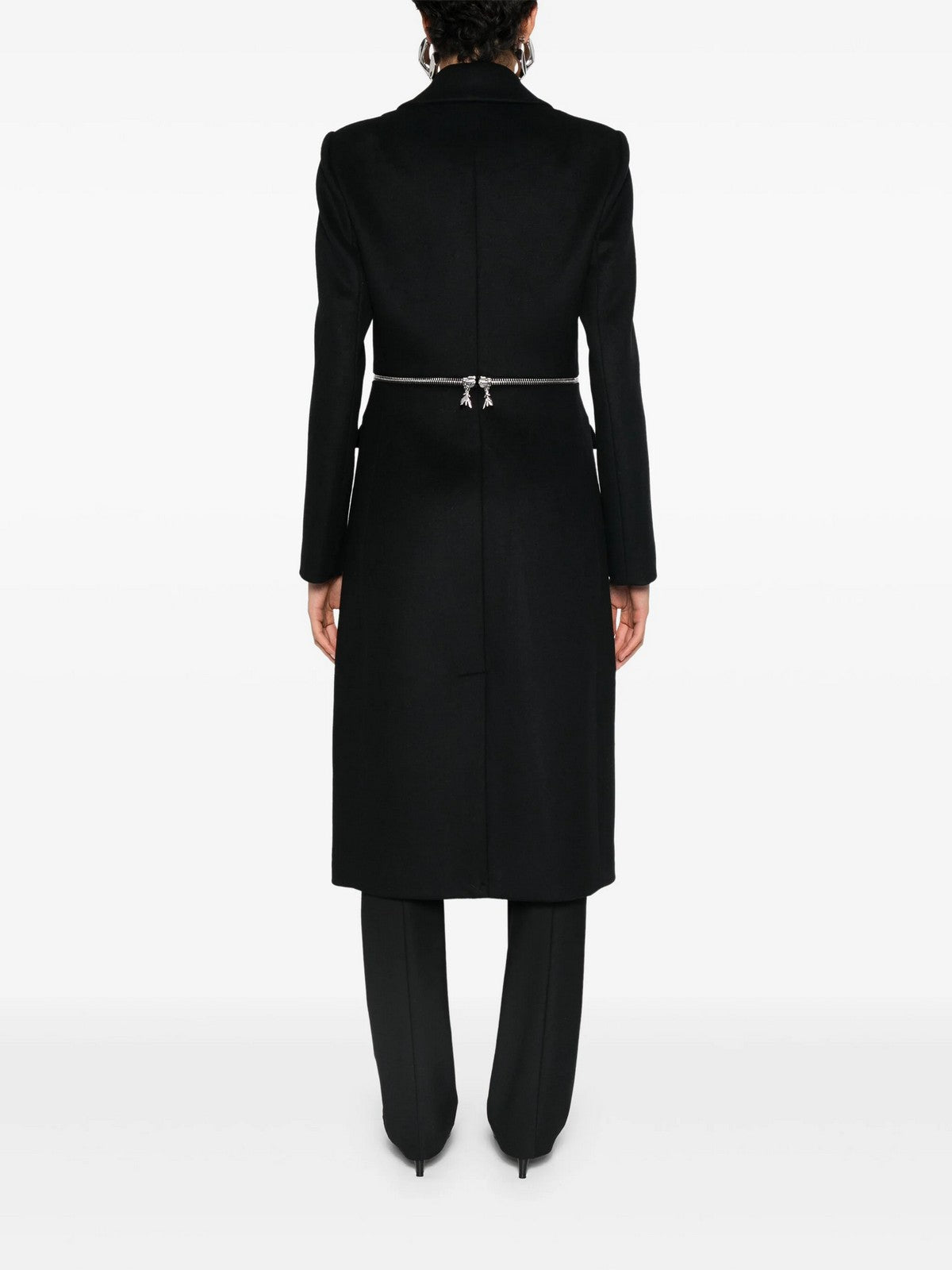 PATRIZIA PEPE Cappotto Donna 2O0166 A171 K103 Nero gioboutiqueweb