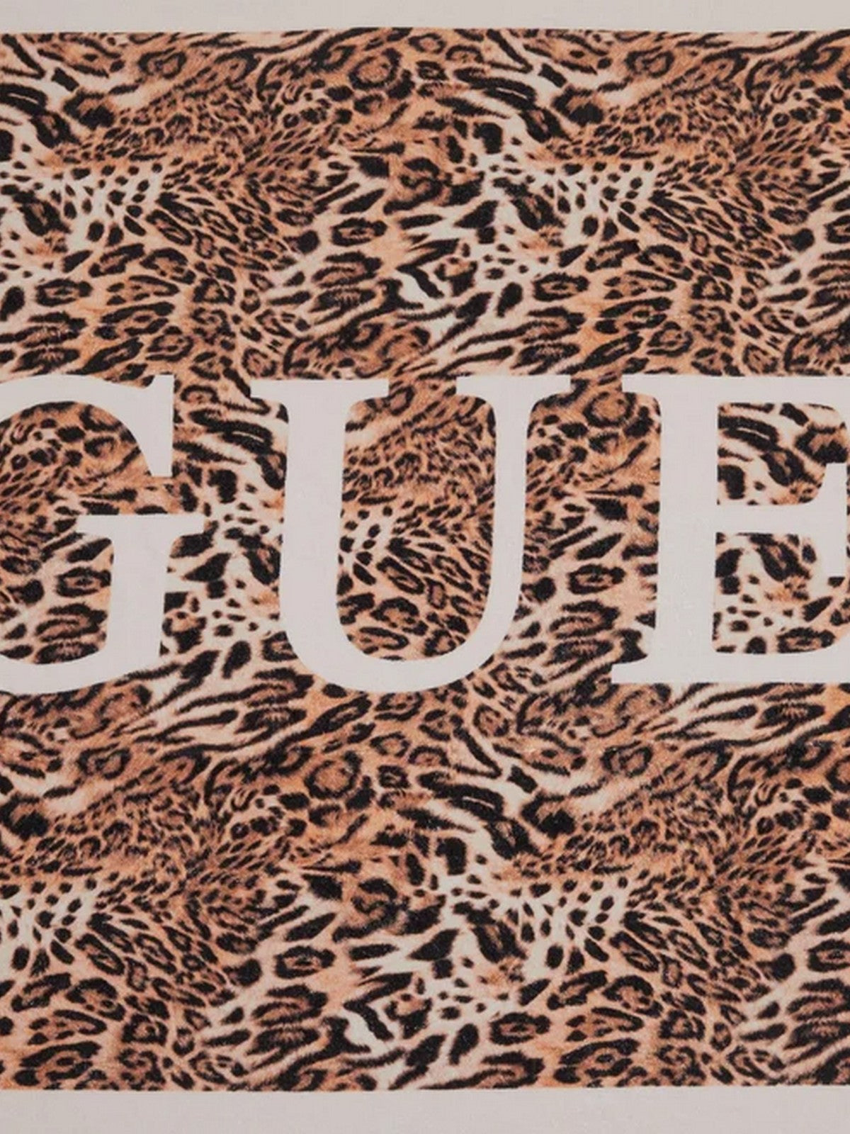 Guess Beachwear Sea Sea Woman Printed Towel E4GZ13 KBN40 P122 Beige