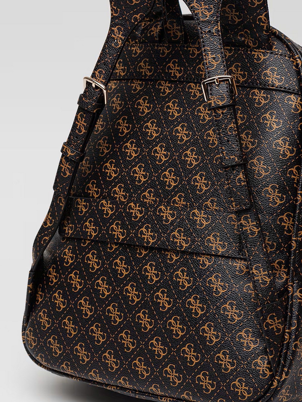 GUESS Zaino Donna POWER PLAY II LRG TECH BCKPCK HWQG71 24350 BNL BROWN LOGO