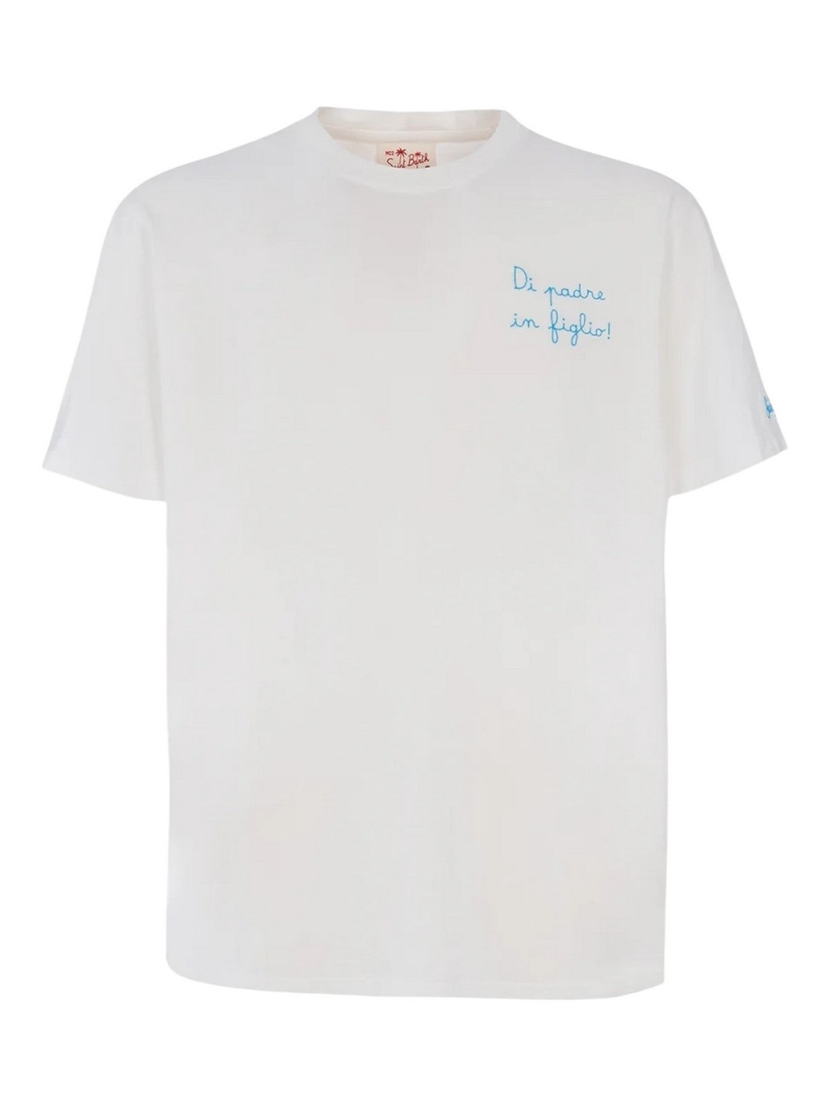 MC2 SAINT BARTH T-shirt Uomo TSHIRT MAN 04831H Bianco