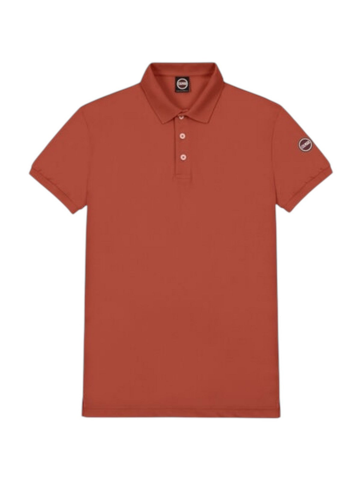 COLMAR Polo Uomo 7646 4SH 712 MARRONE BURNT gioboutiqueweb