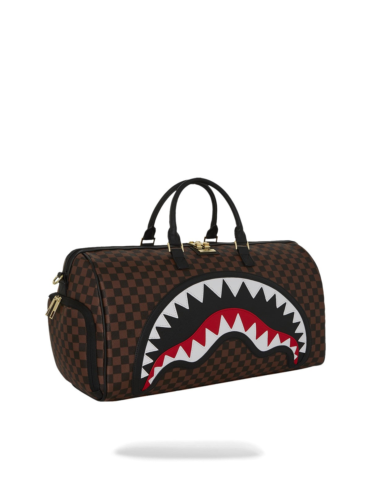 SPRAYGROUND Borson Man Sawtooth Sharks in Paris Duffle 910D7836nsz Marrone