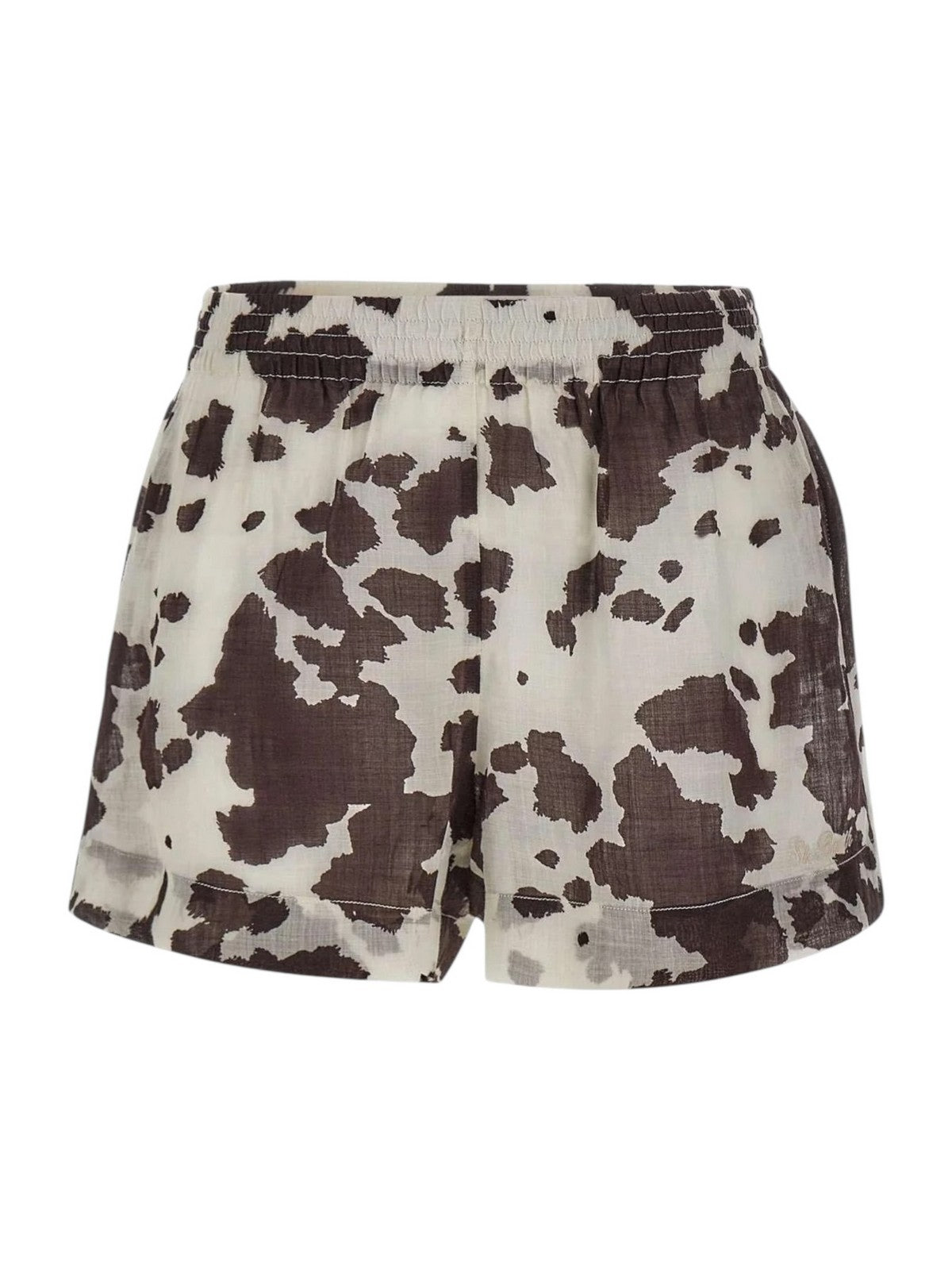 MC2 SAINT BARTH Pantaloncino Donna MEAVE 01342L RAMIE COW WEST 1018