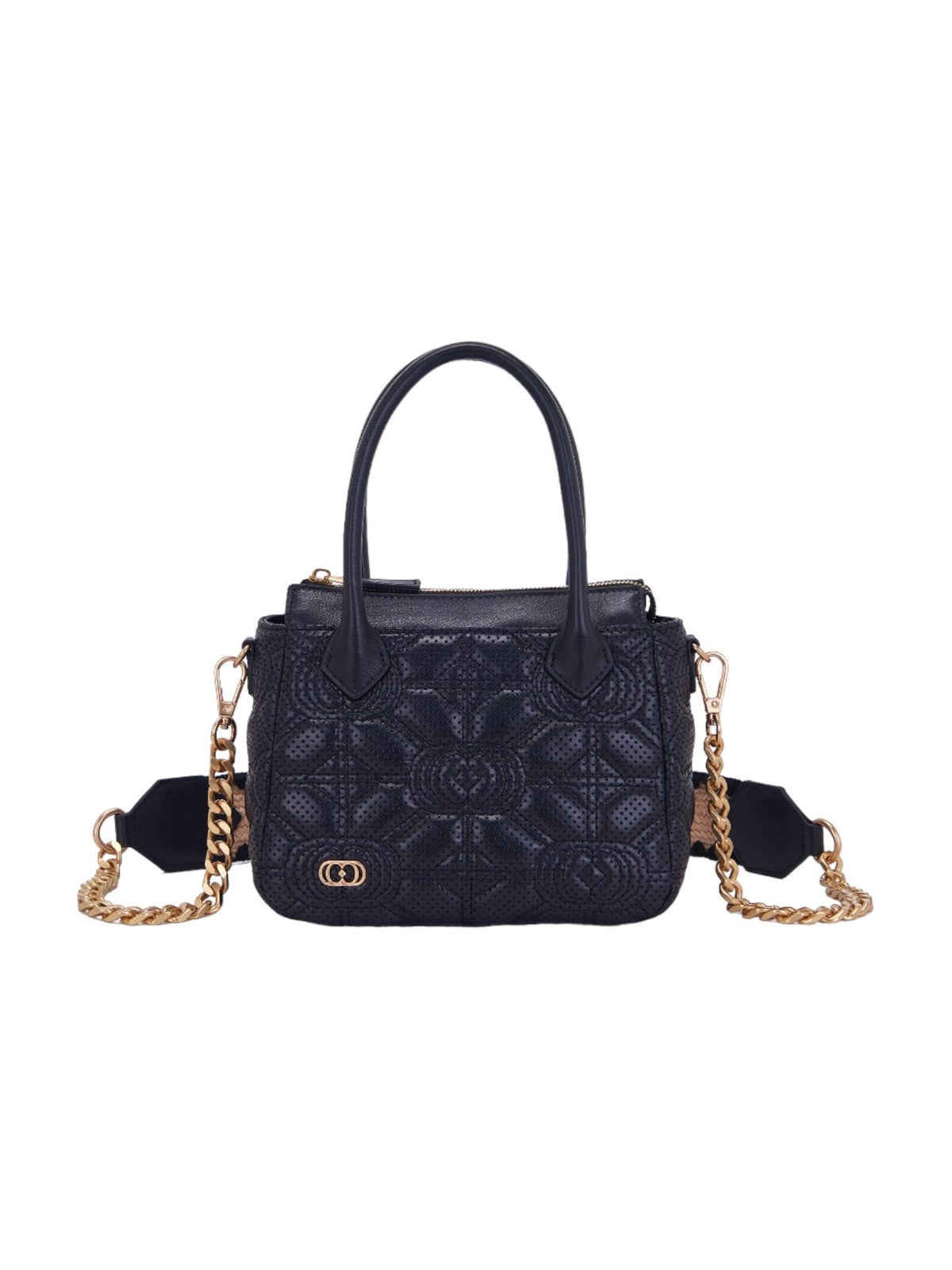 Carrie Women's Bag 141p-LS-292-Lea Bla Nero