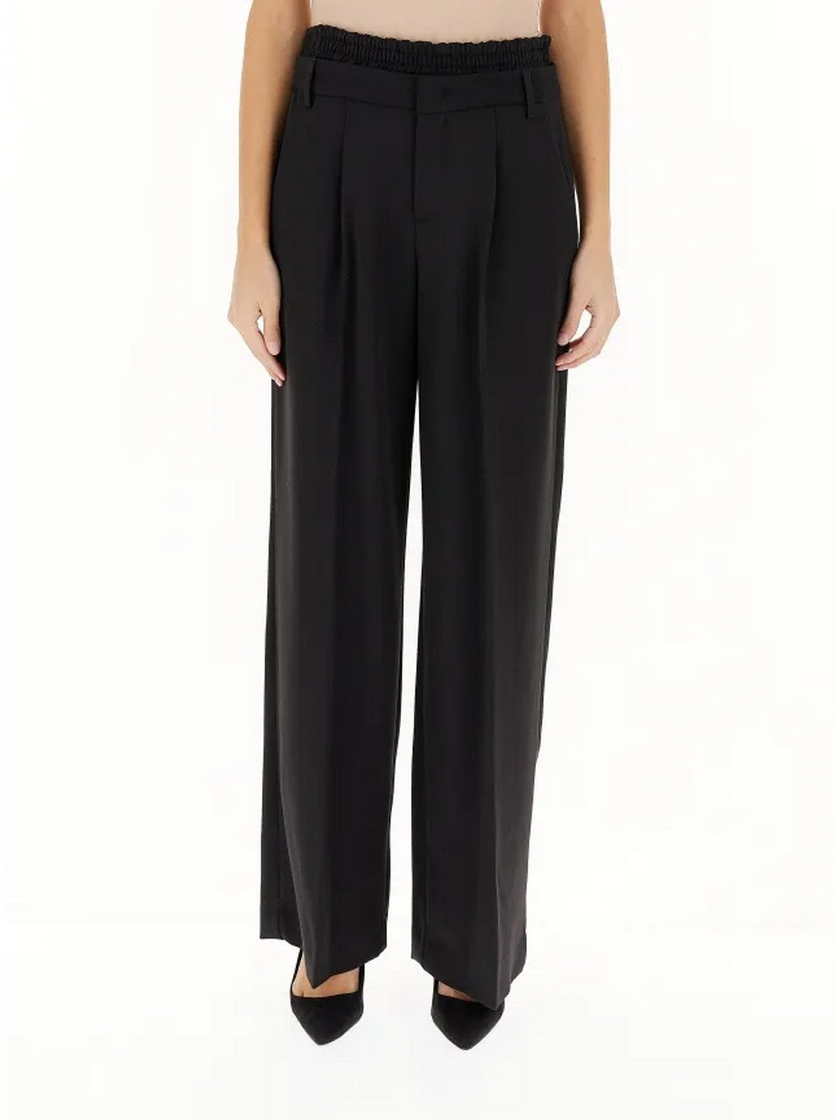 Liu Jo White femme Pantalone WF4286T4224 22222 Black