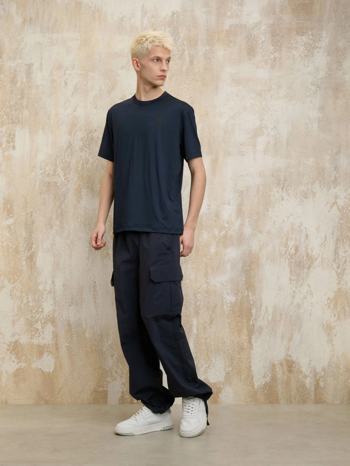 BLAUER T-shirt Uomo JASON 25SBLUH02108 006864 888 Blu gioboutiqueweb