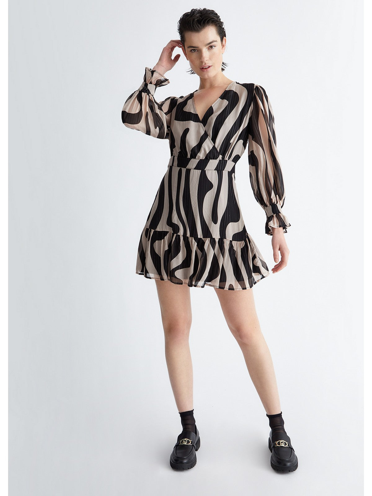 LIU JO WHITE Abito Donna WA4093T3765 Q9973 Rosa gioboutiqueweb