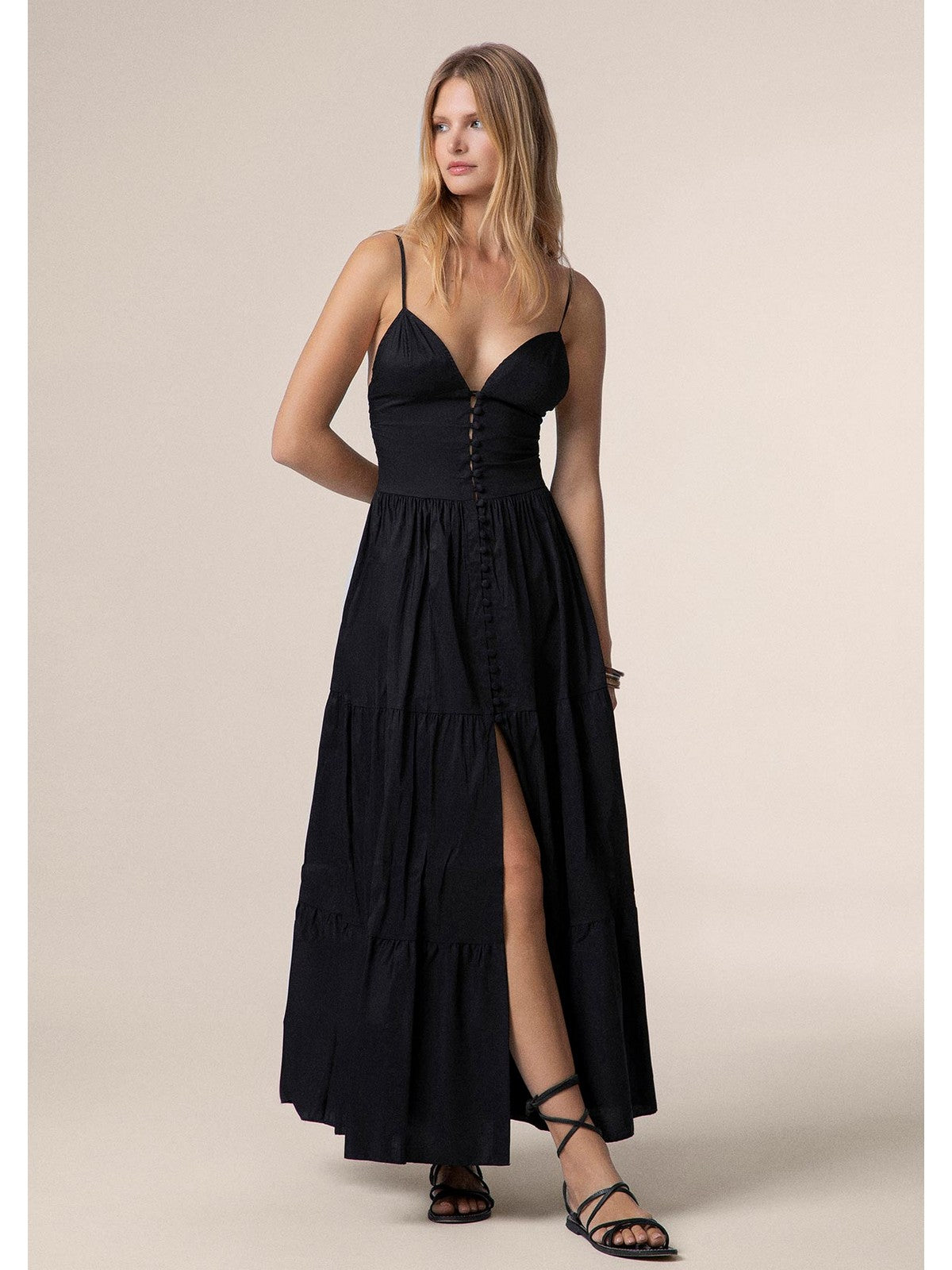 ME FUI Copricostume Donna MF25-0110BK BLACK gioboutiqueweb