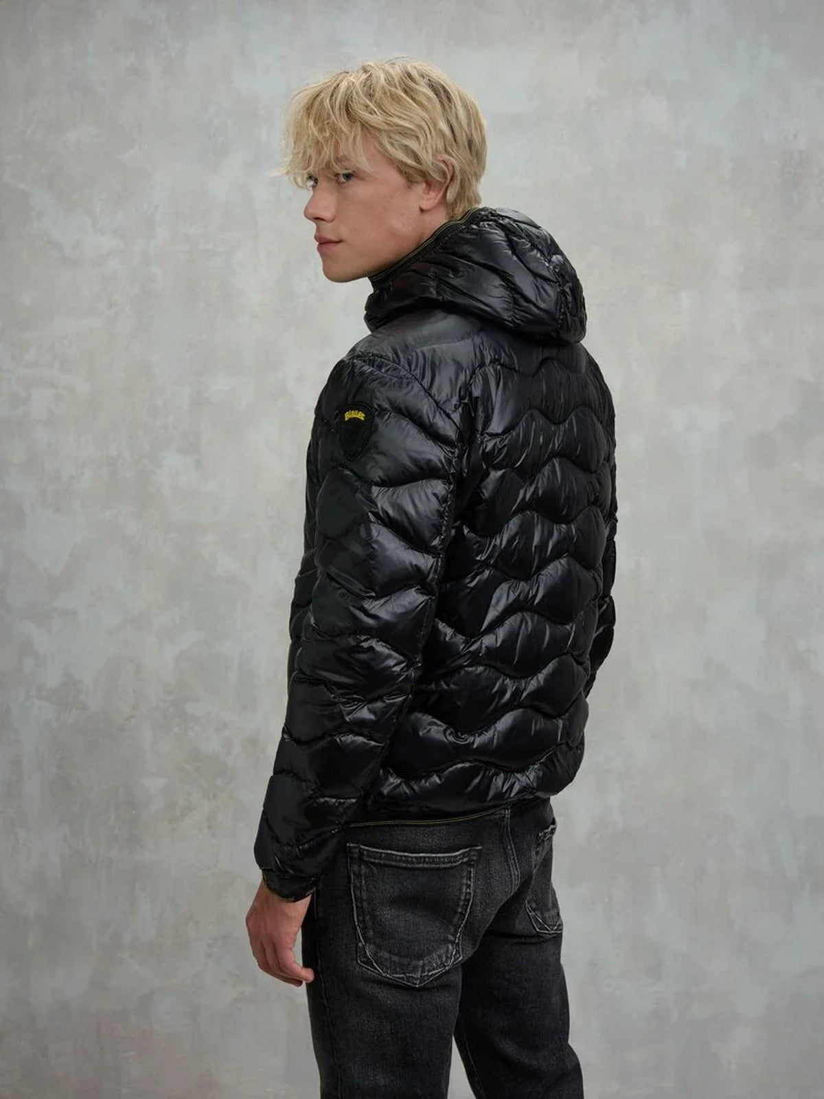 BLAUER Piumino Uomo WAVE 25WBLUC03074 A06355 999 Nero