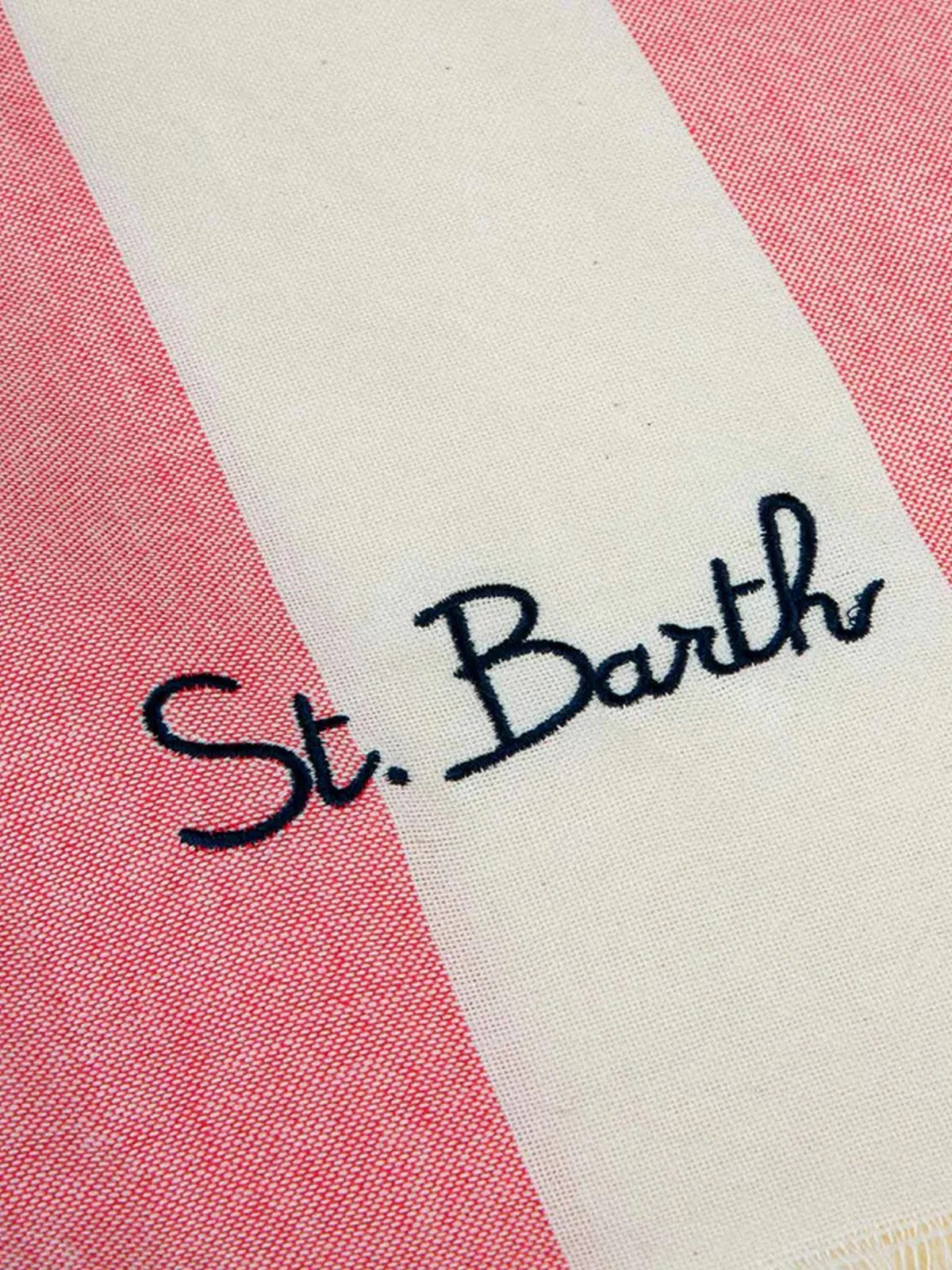 MC2 SAINT BARTH Telo mare Donna FOUTAS LIGHT N 02033H Rosso gioboutiqueweb