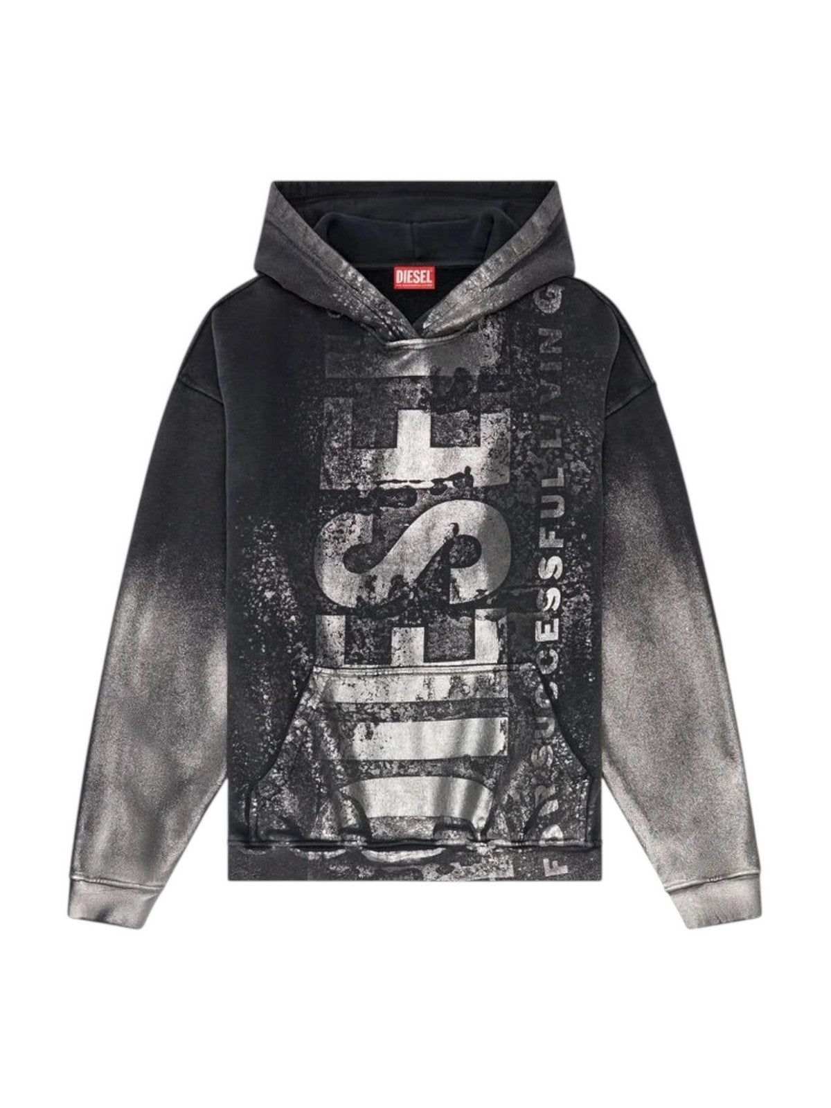 DIESEL Felpa Bambini e ragazzi J02492 KYAZU K900 Nero gioboutiqueweb