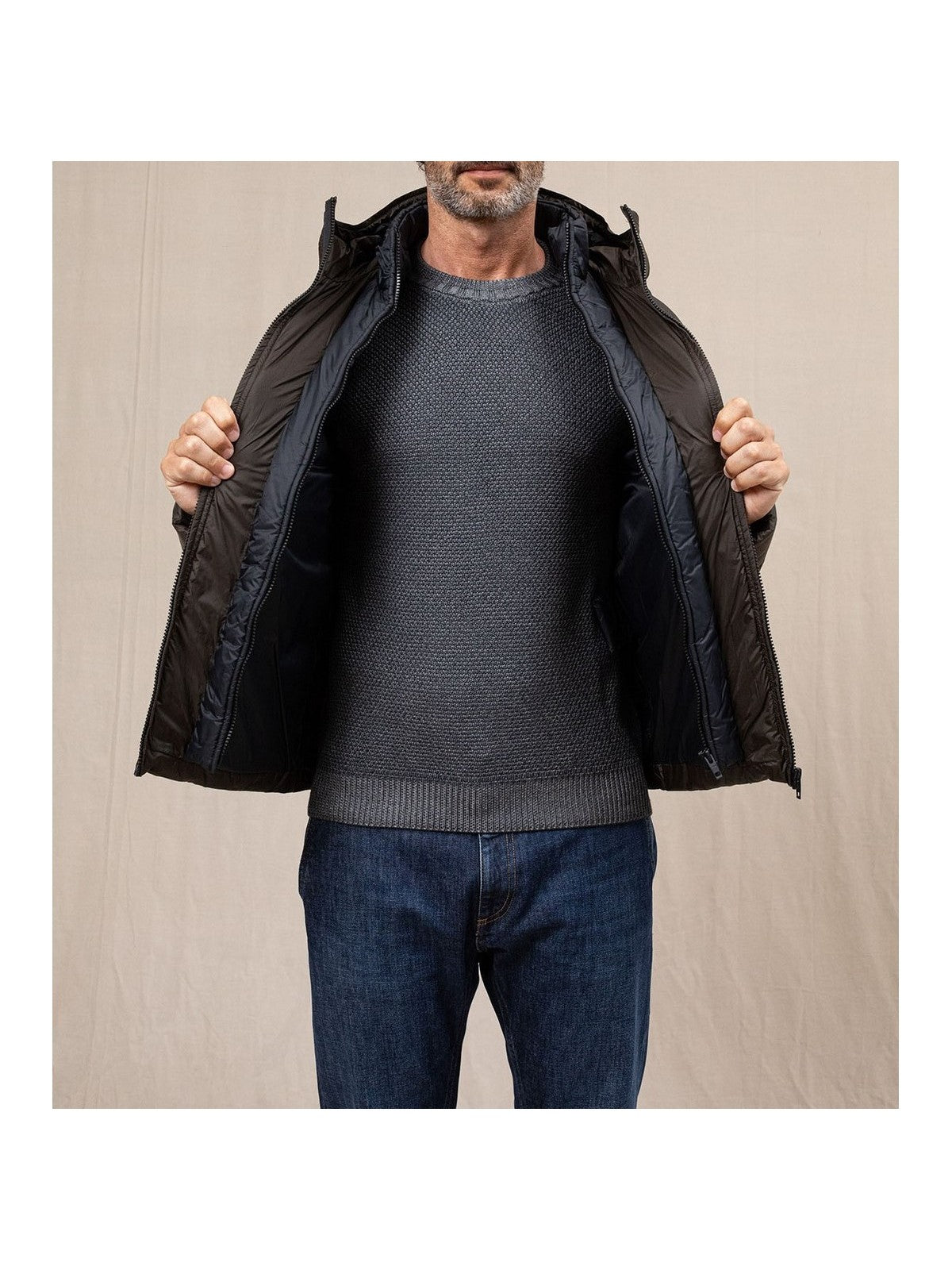 FAY Piumino Uomo NAM32510620XMHS808 PALISSANDRO