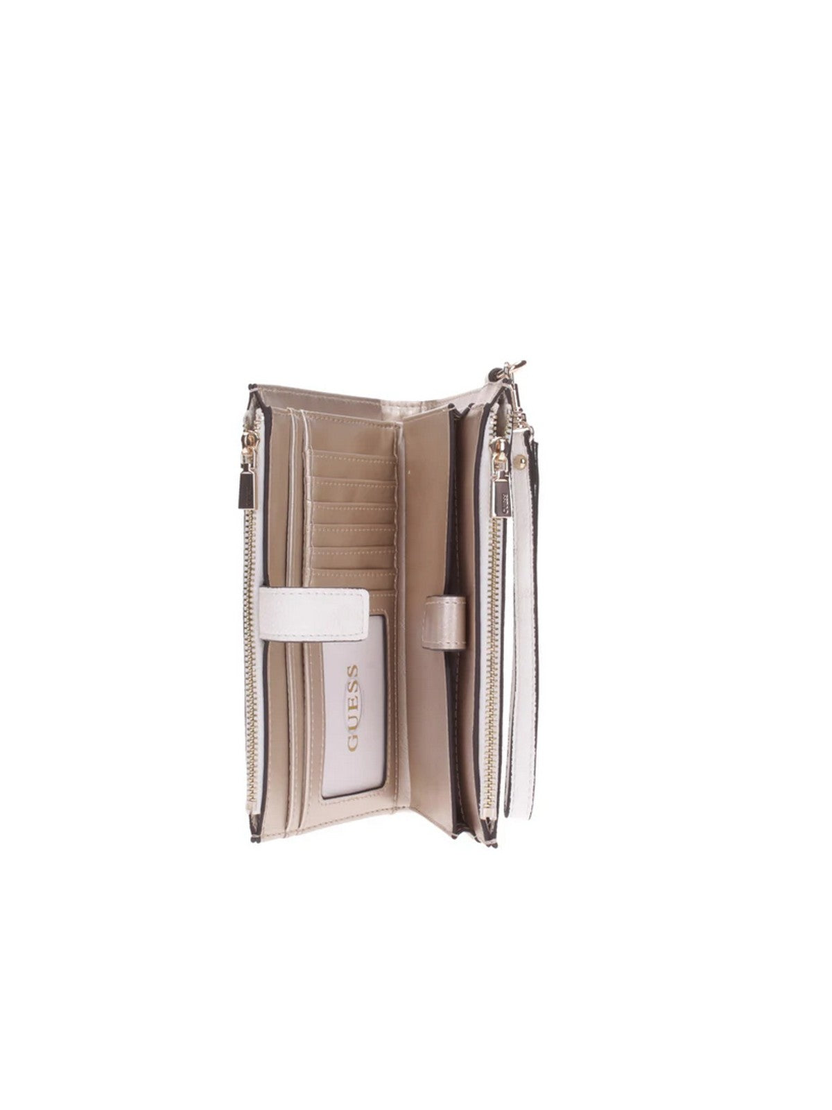 GUESS Portafoglio Donna Emiliya Slg Small Zi SWBG87 78570 STO Bianco gioboutiqueweb
