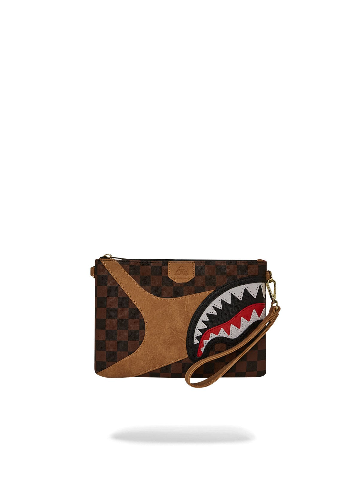 SPRAYGROUND Pochette Uomo HENNYVILLE CROSSOVER CLUTCH 910B7994NSZ MARRONE gioboutiqueweb