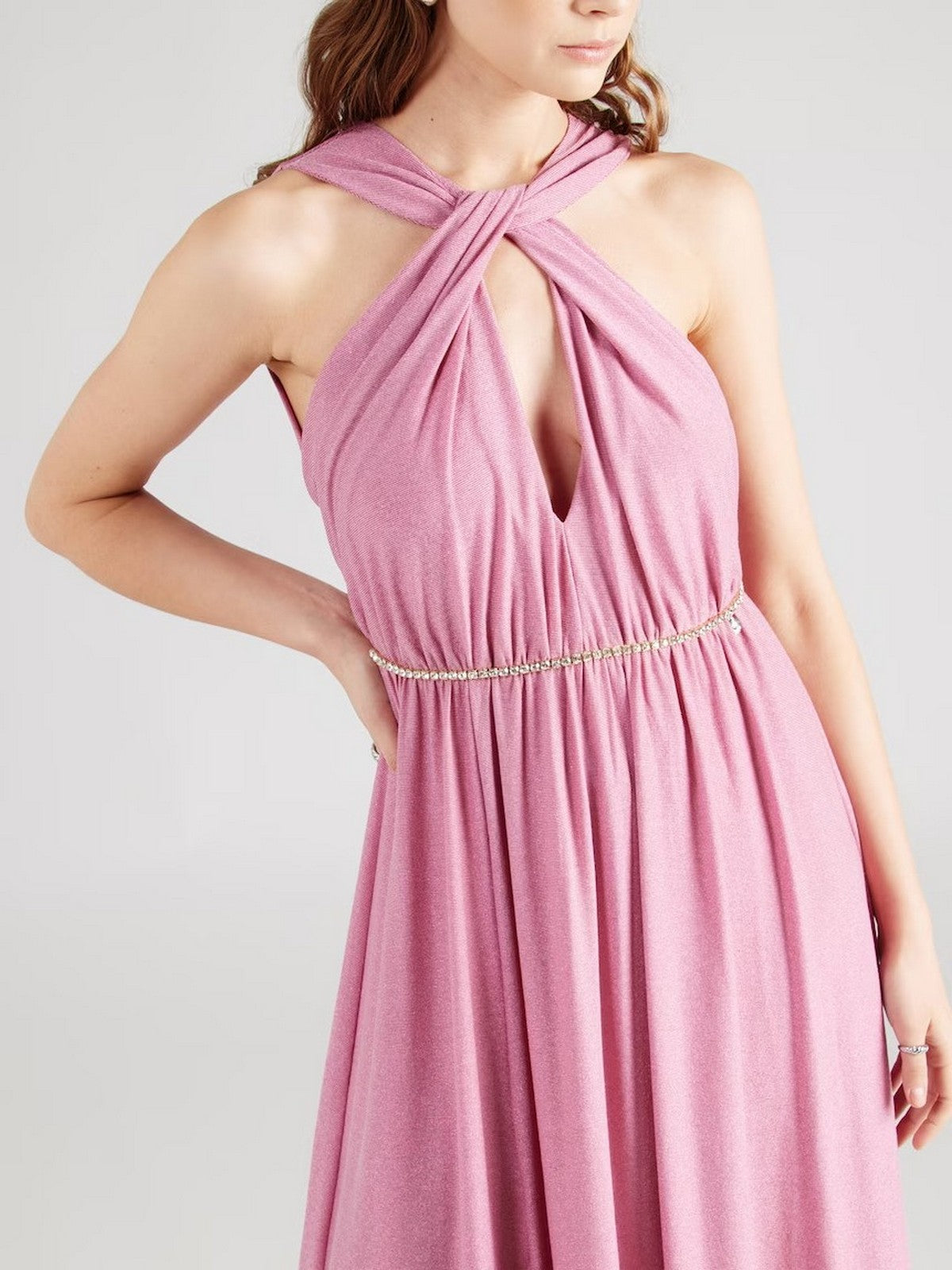 LIU JO BLACK Abito Donna CA4049J1923 A4203 Rosa gioboutiqueweb