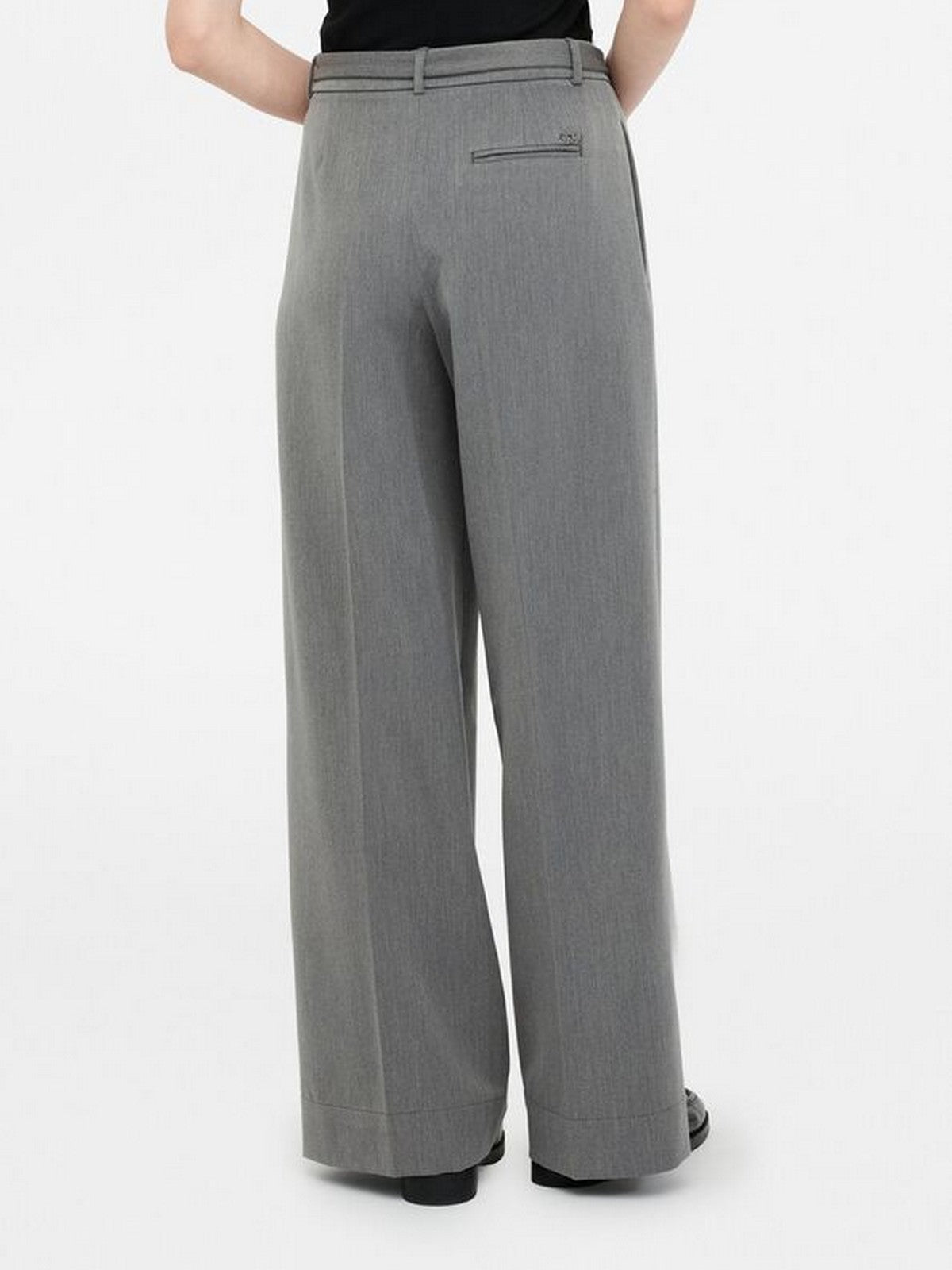 LIU JO WHITE Pantalone Donna MF5269TS224 84006 Grey chic