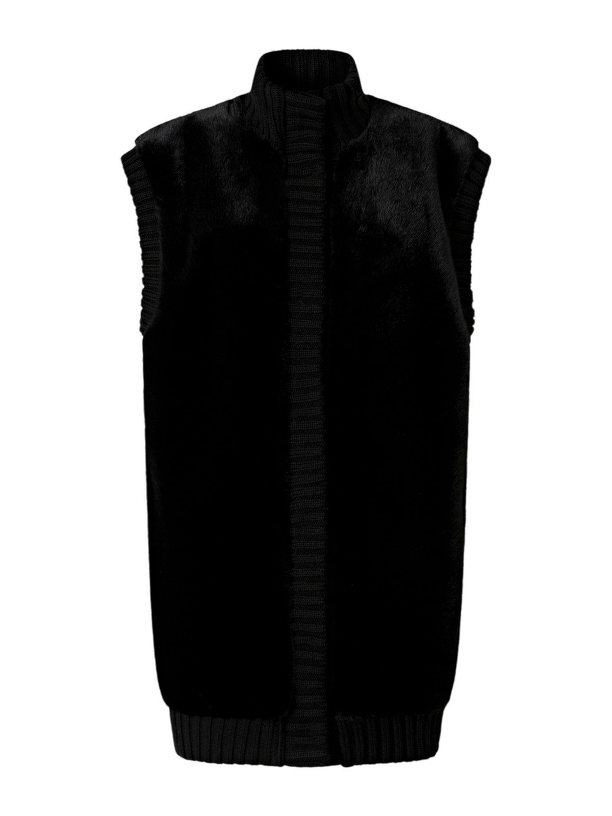 PINKO Gilet Donna GENOVESE GILET 105402-A2PI Z99 NERO LIMOUSINE gioboutiqueweb
