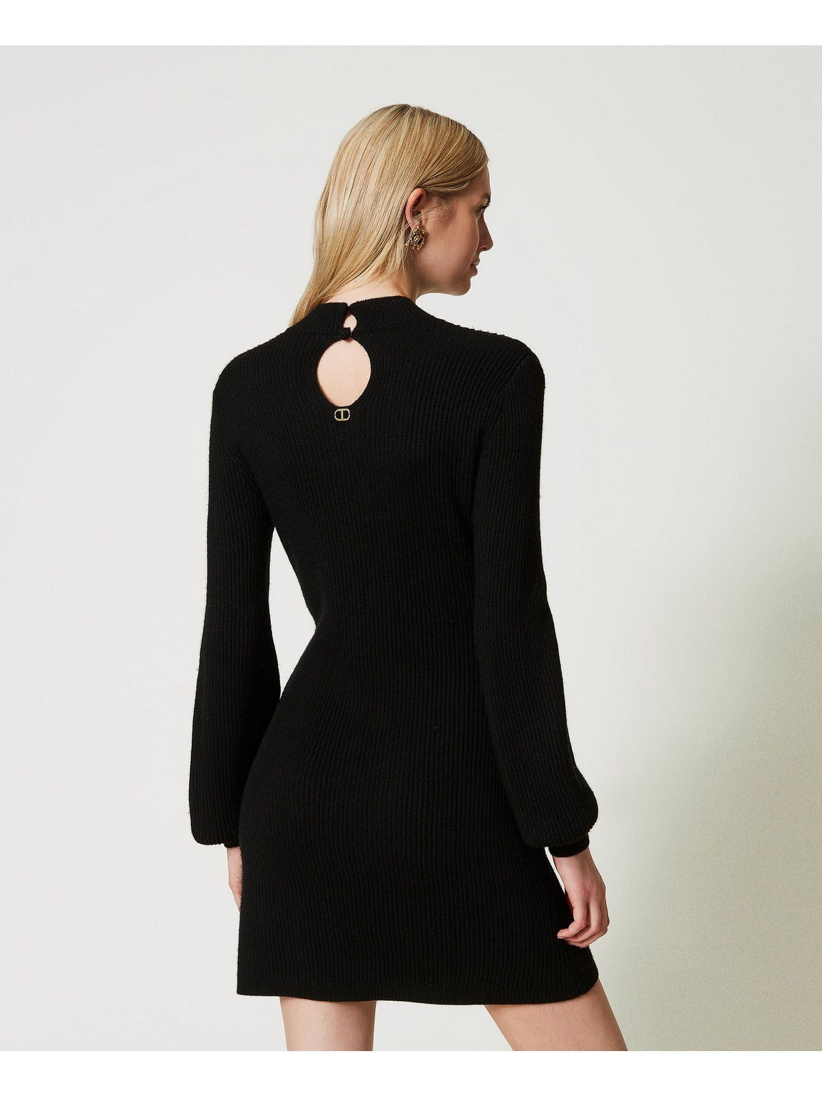 TWINSET Abito Donna 242TP3470 00006 Nero gioboutiqueweb