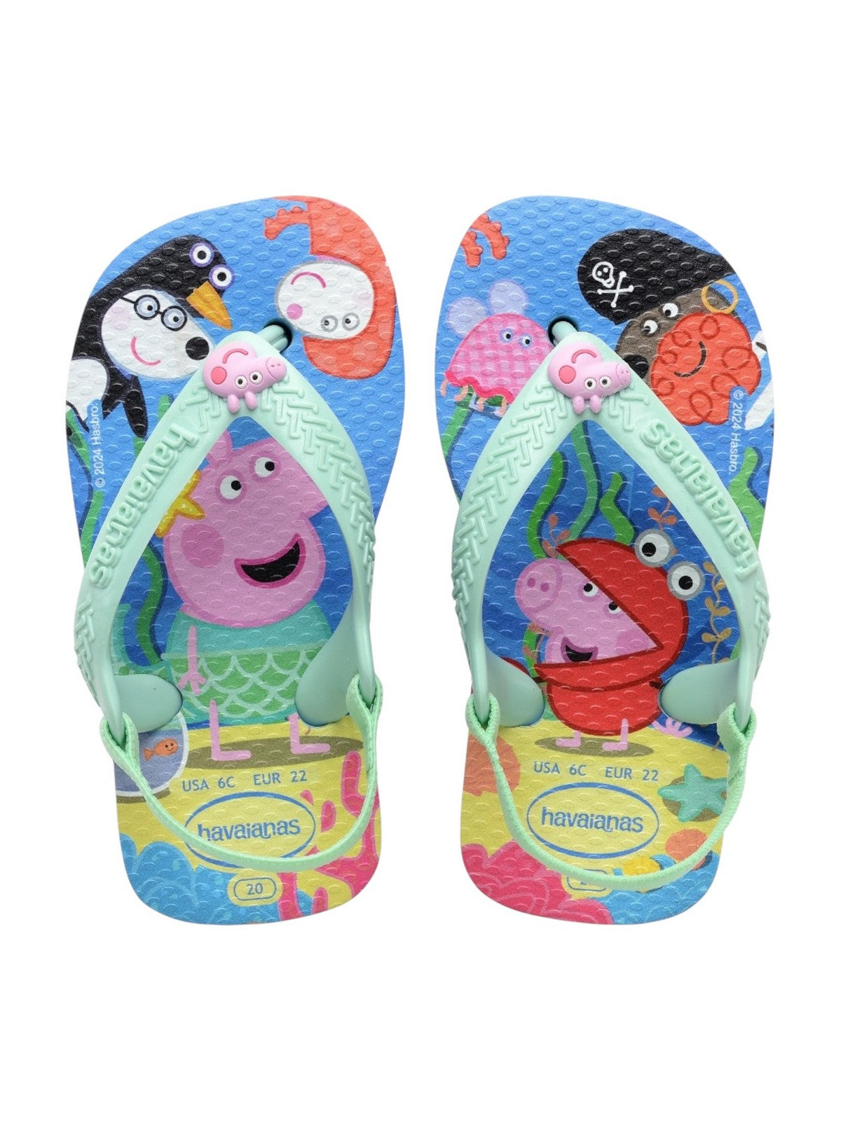HAVAIANAS Infradito Bambine e ragazze Hav. baby peppa pig 4145980.1056 Blu gioboutiqueweb