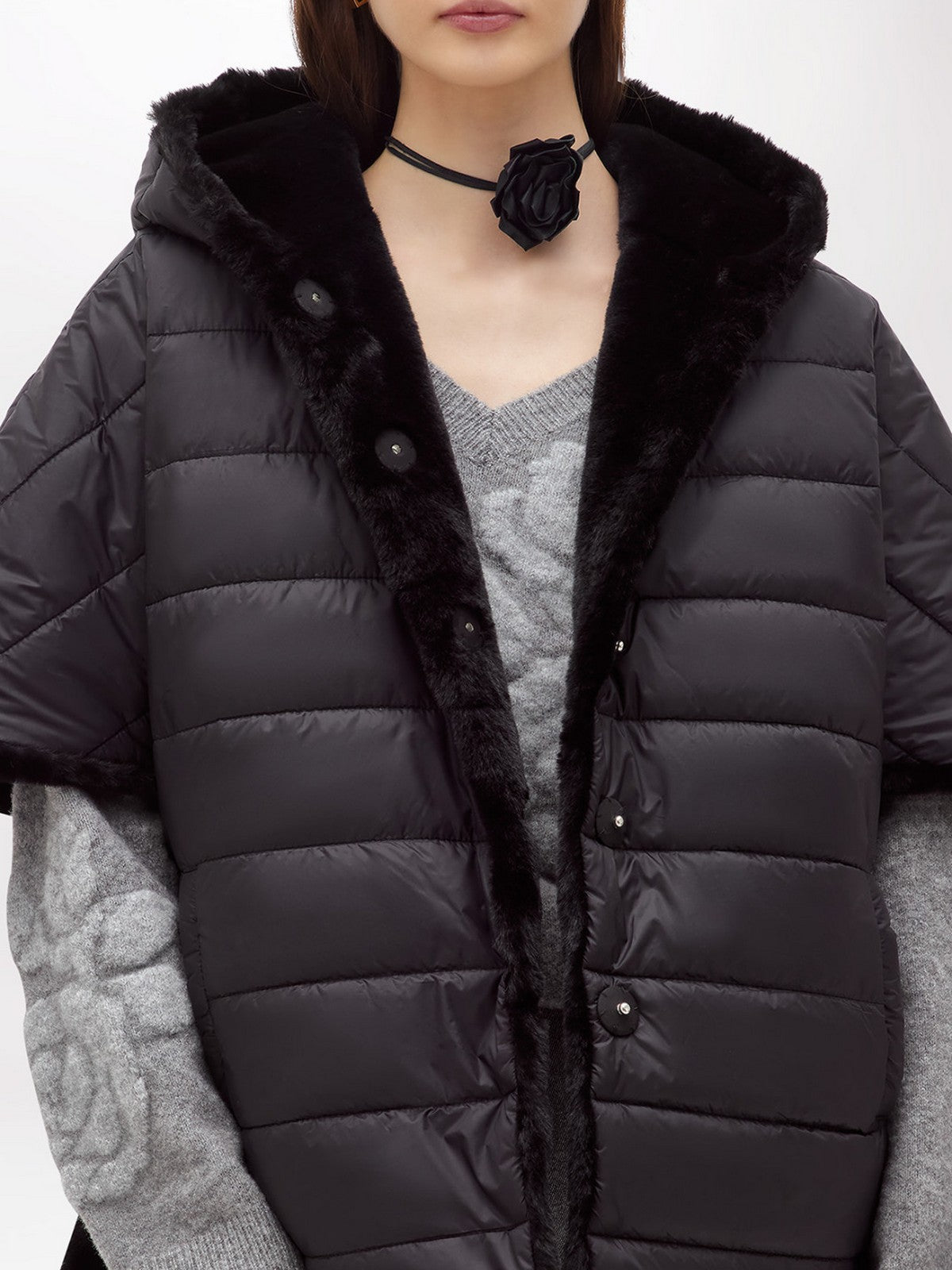 BLUGIRL Mantella Donna PF5004T0300 22222 Nero