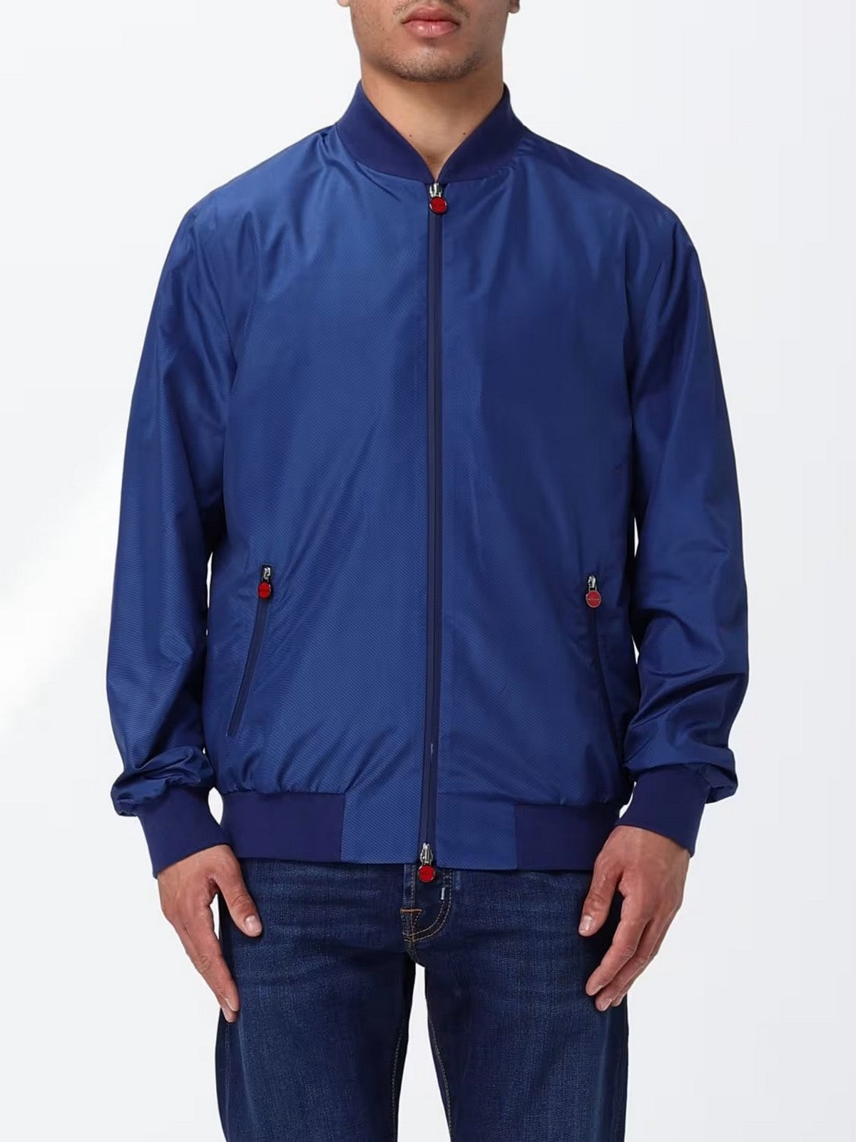 KITON Giubbino Uomo UBLMSEAK0744H10003 Blu