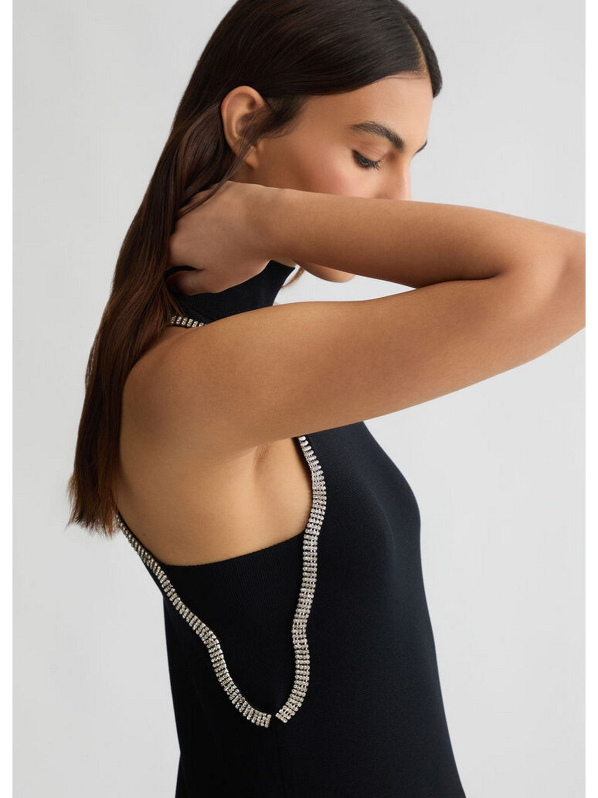 LIU JO WHITE Top Donna WA5224MS55N 22222 Nero gioboutiqueweb