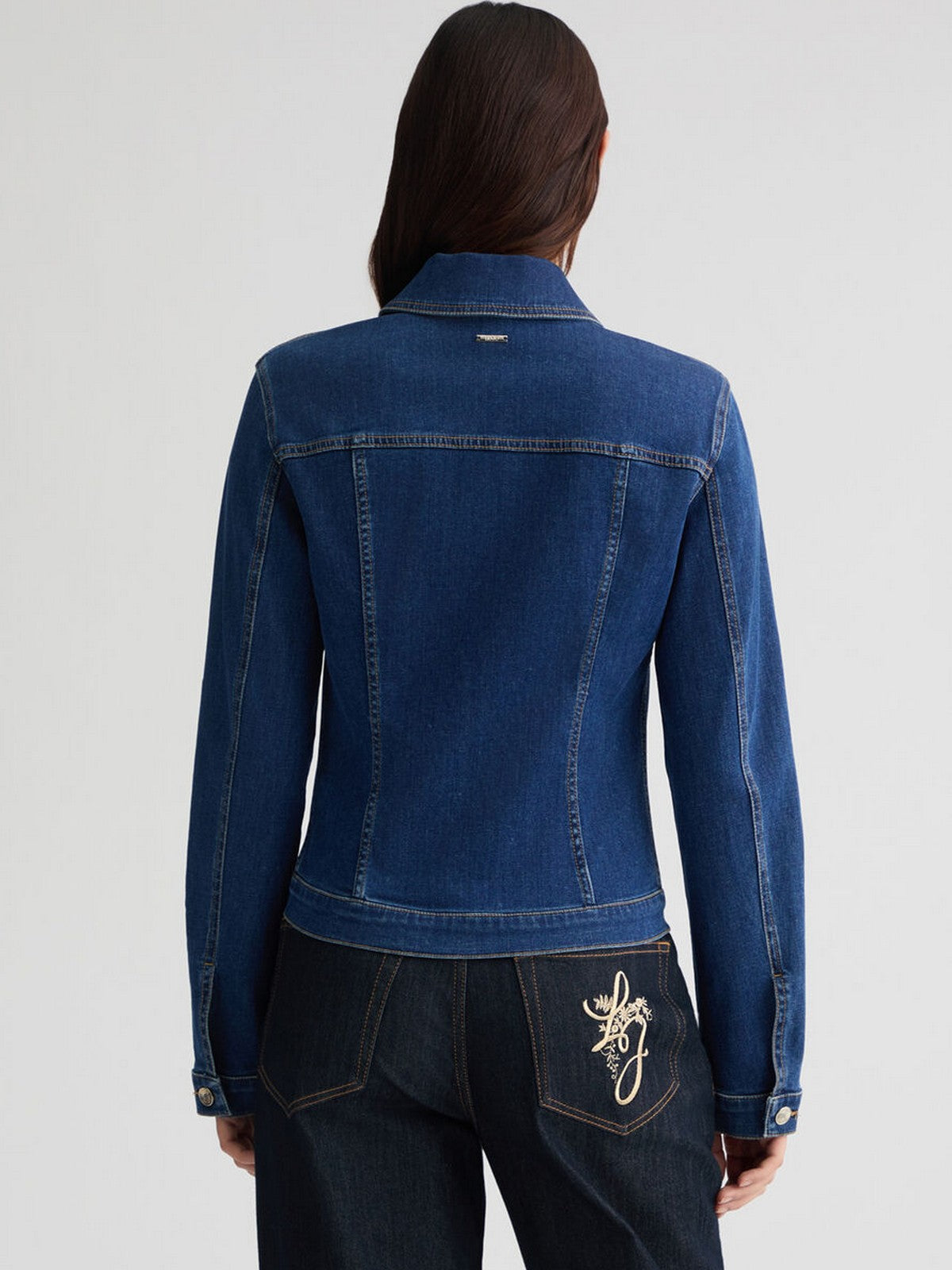 LIU JO BLUE DENIM Giubbino Donna UA5143D0243 78828 Blu gioboutiqueweb
