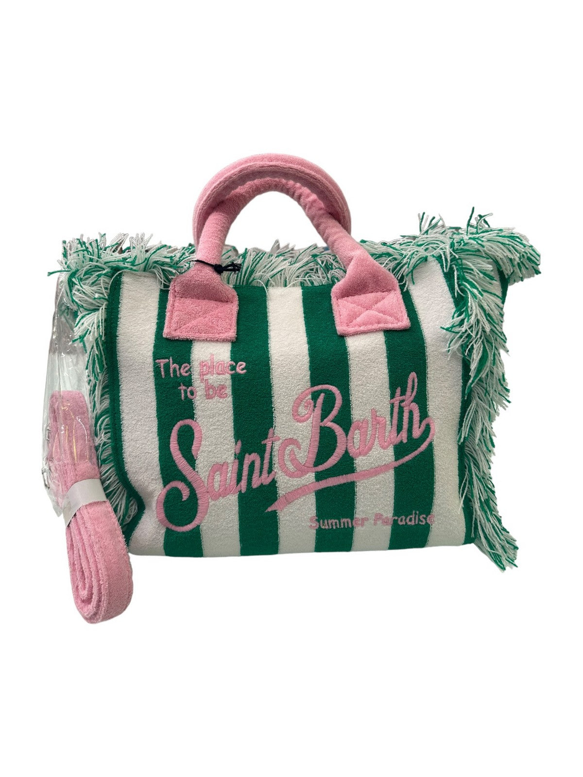 Mc2 Saint Barth Woman Bag Colette Sponge 00177F Verde