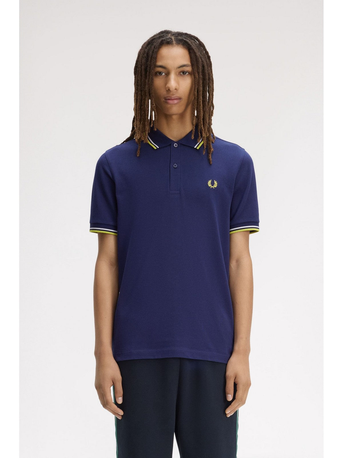 FRED PERRY Polo Uomo FP-M3600P 83B FRENVY/DSKBL/CIT