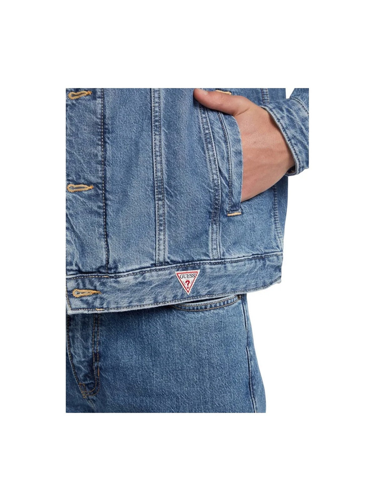 GUESS Giubbino Uomo GJ MENS OVERSIZE TRUCKER JACKE M4YN38 D5DO2 GAM1 GJ ARTISTIC MEDIUM W gioboutiqueweb