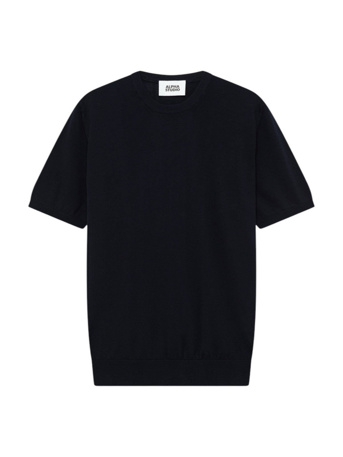ALPHA STUDIO T-shirt Uomo AU-5040C 1001 BLU NOTTE