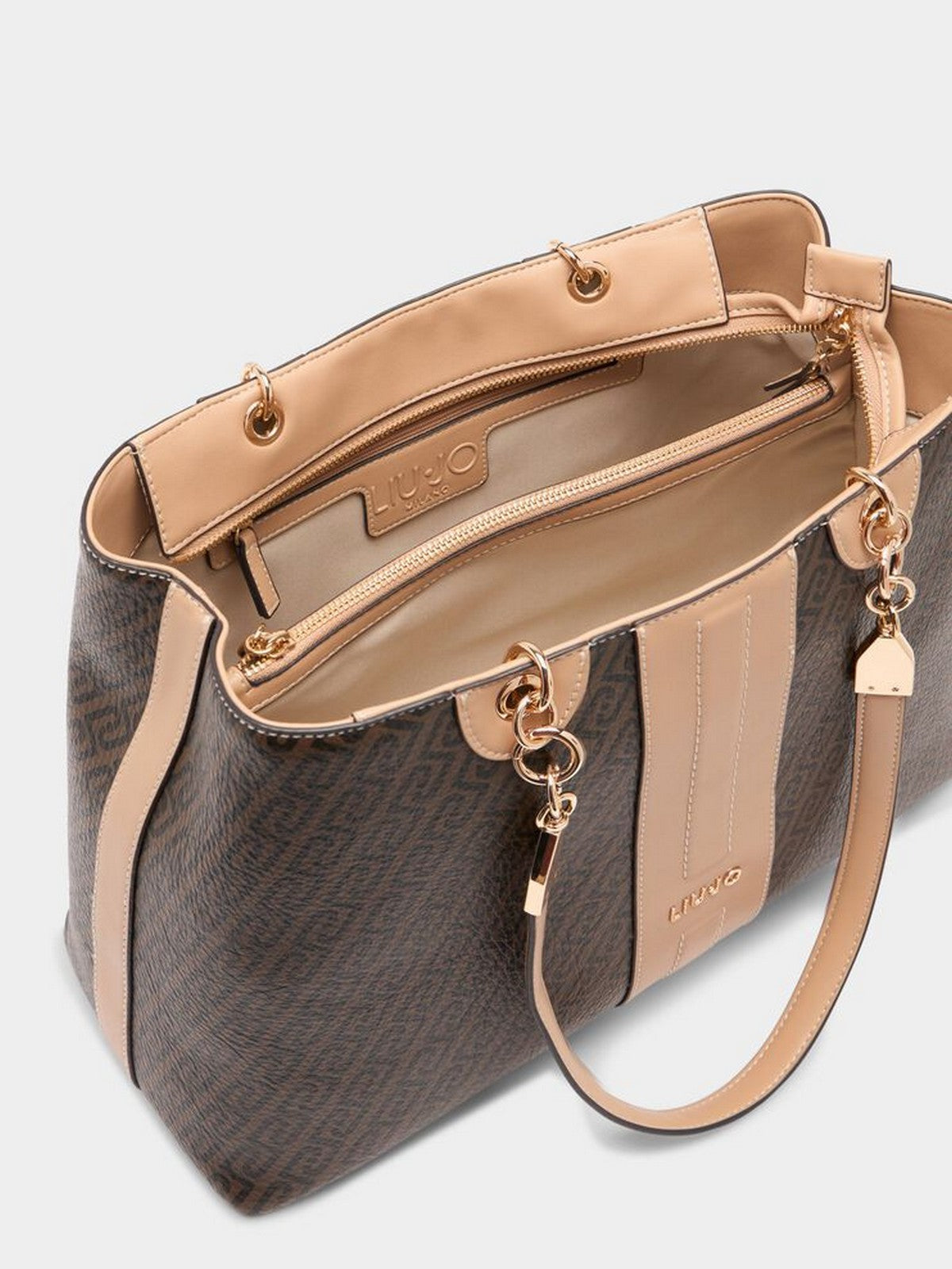 LIU JO ACCESSORIES Borsa Donna AA6104E1118 C3904 Testa moro/dk.cipria