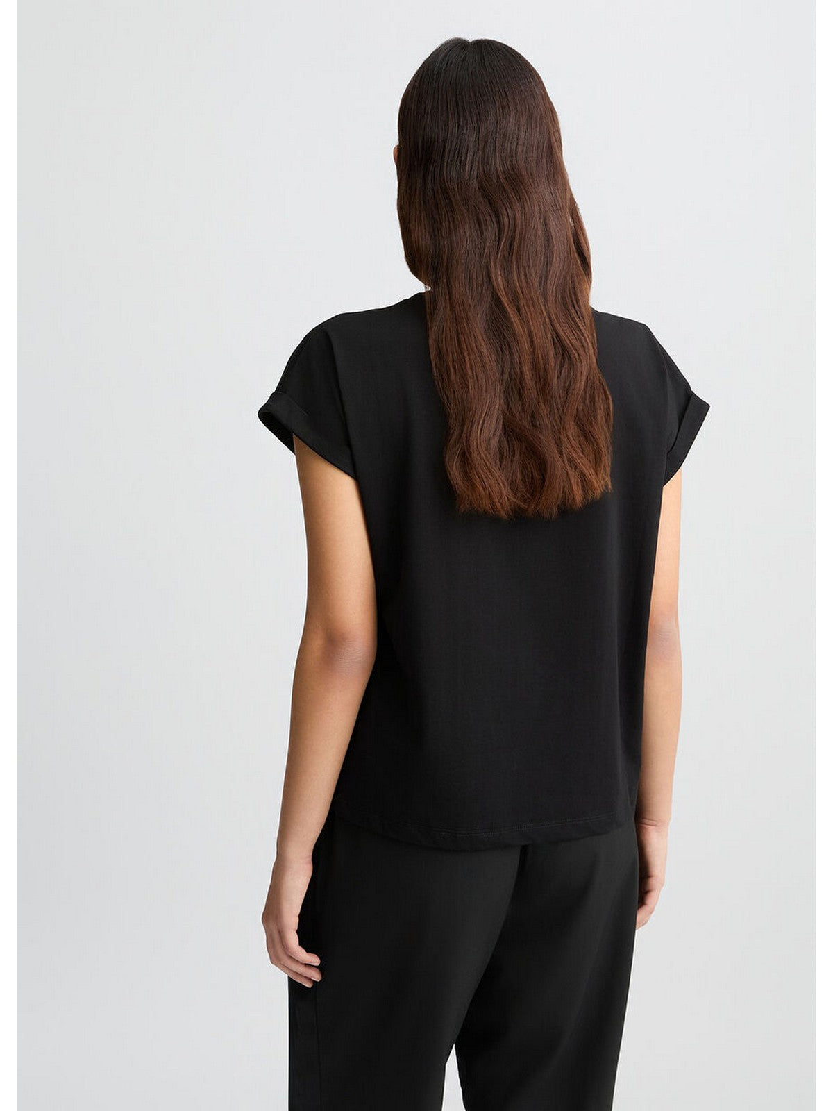 LIU JO SPORT T-shirt Donna TA5181JS003 W9415 NERO/LIUJO gioboutiqueweb