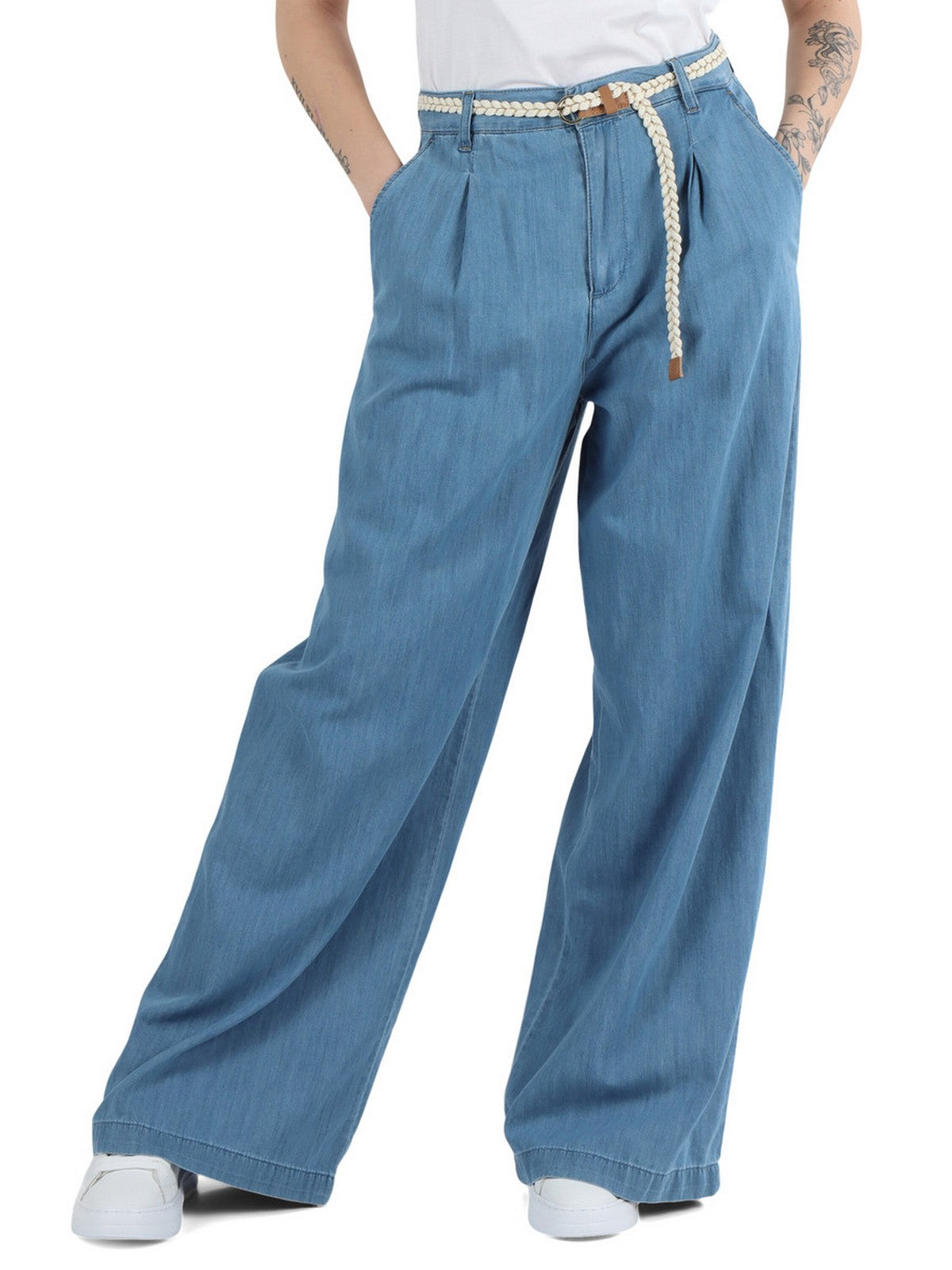 LIU JO BLUE DENIM Pantalone Donna UA5151D3202 78832 Blu gioboutiqueweb