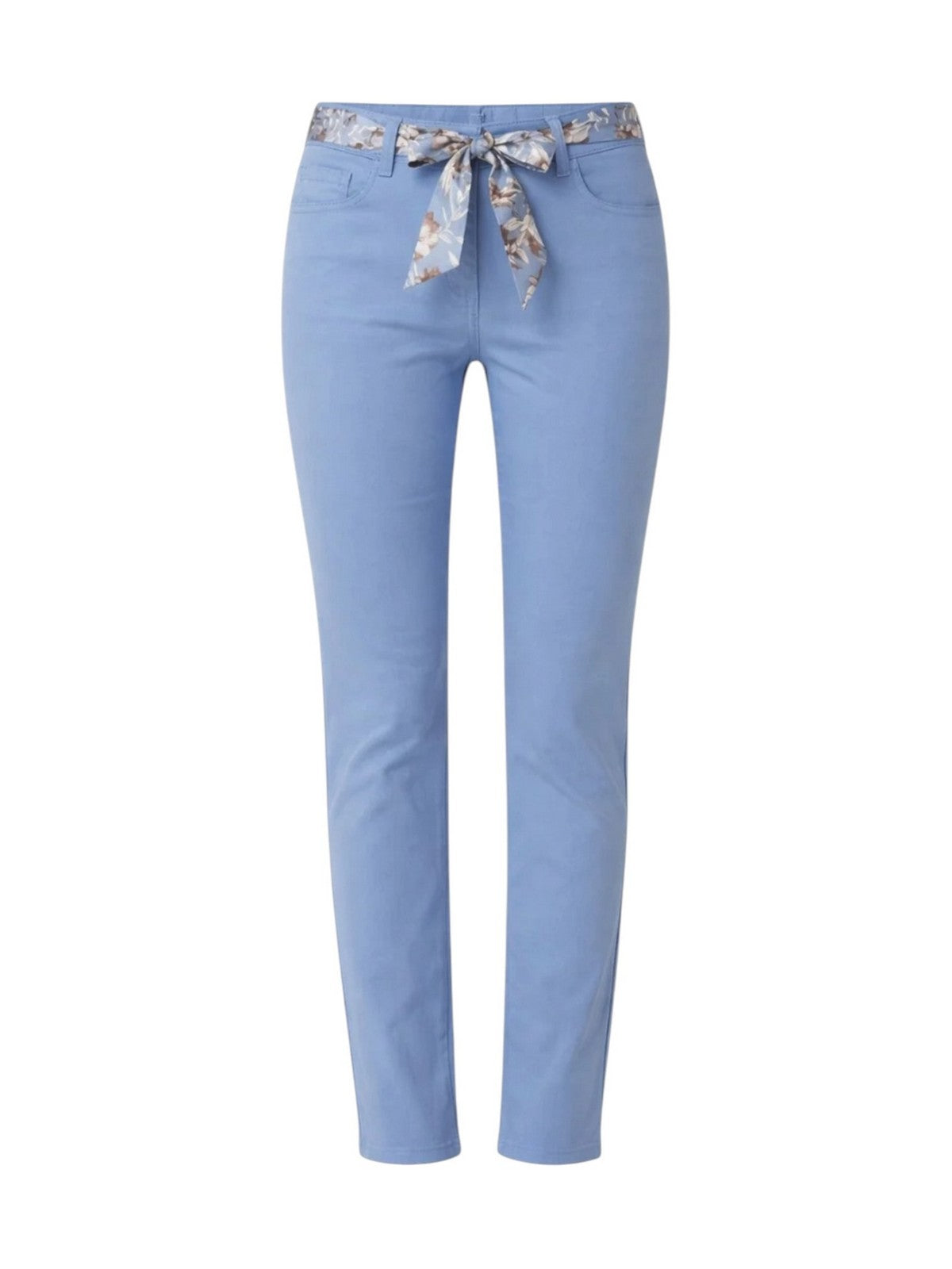 LIU JO WHITE Pantalone Donna WA6260T367A P9258 Brig.blue wave flowe