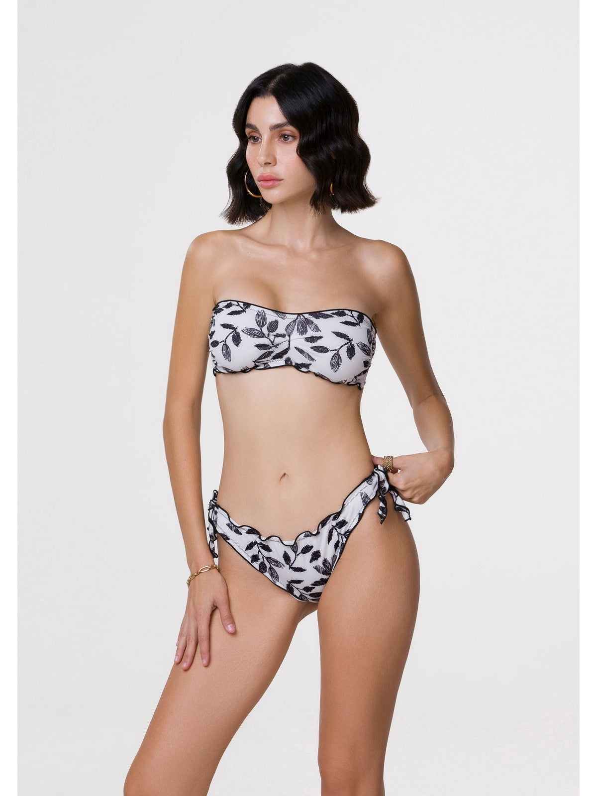 Me was swimwear woman mf24-1513x1 white