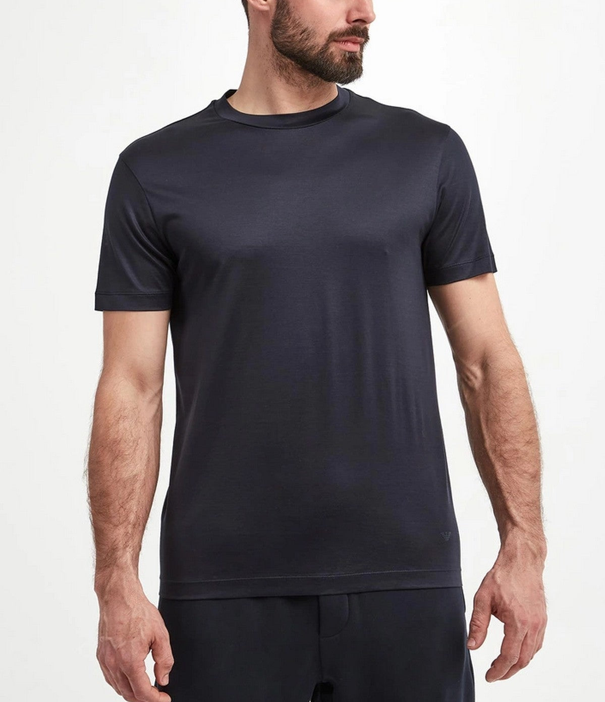 EMPORIO ARMANI T-shirt Uomo 8N1TE8 1JUVZ 0920 Blu gioboutiqueweb