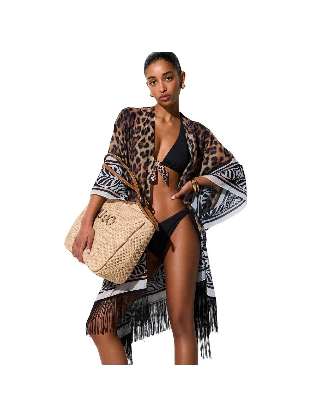 LIU JO BEACHWEAR Pareo Donna VA6214T4902 V9789 ANIMALIER