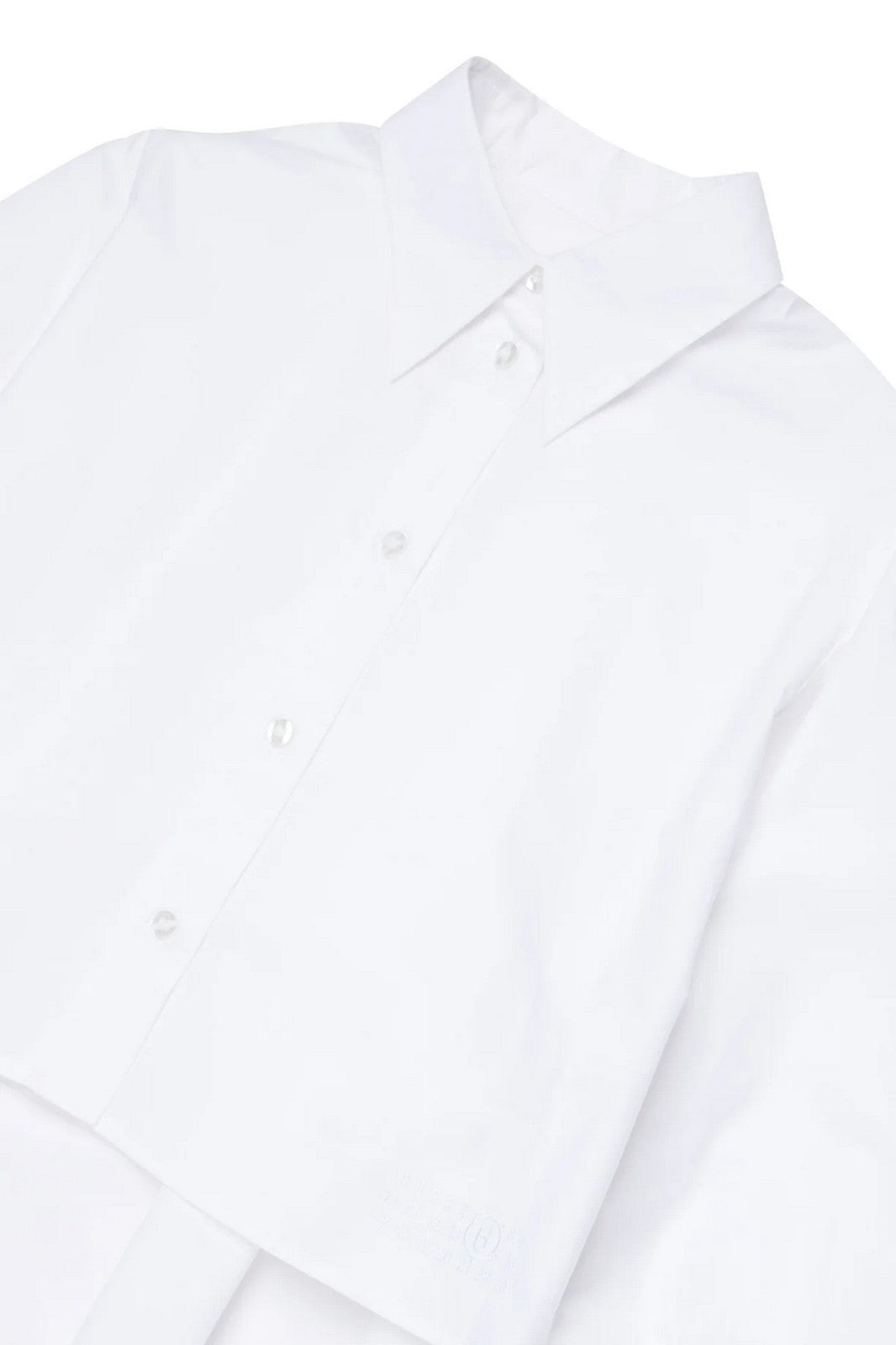 MM6 Camicia Unisex bambino M60503 MM014 M6100 WHITE