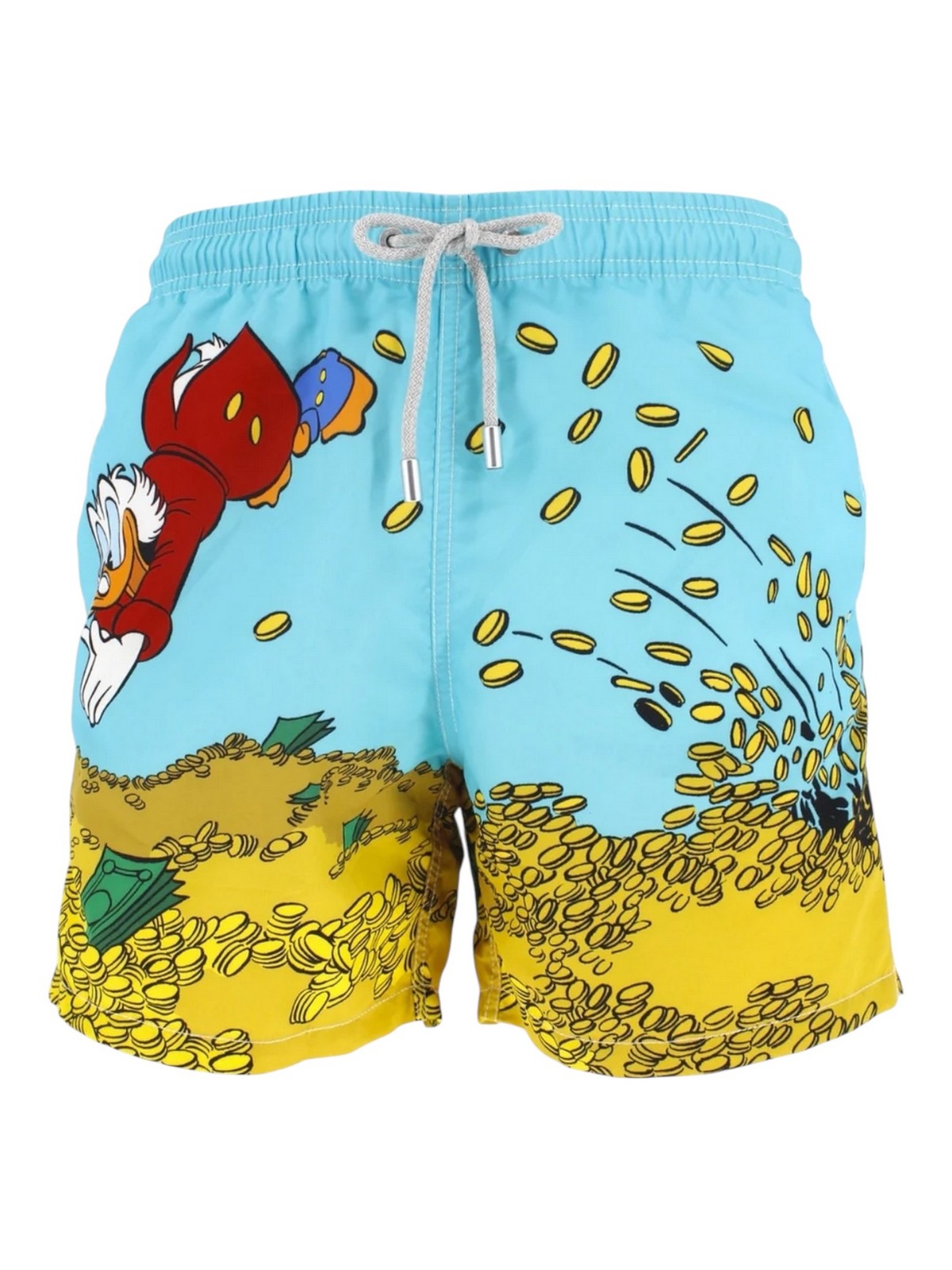 MC2 SAINT BARTH Costume da bagno Uomo GUSTAVIA PLACED PRINT 02915H Verde gioboutiqueweb
