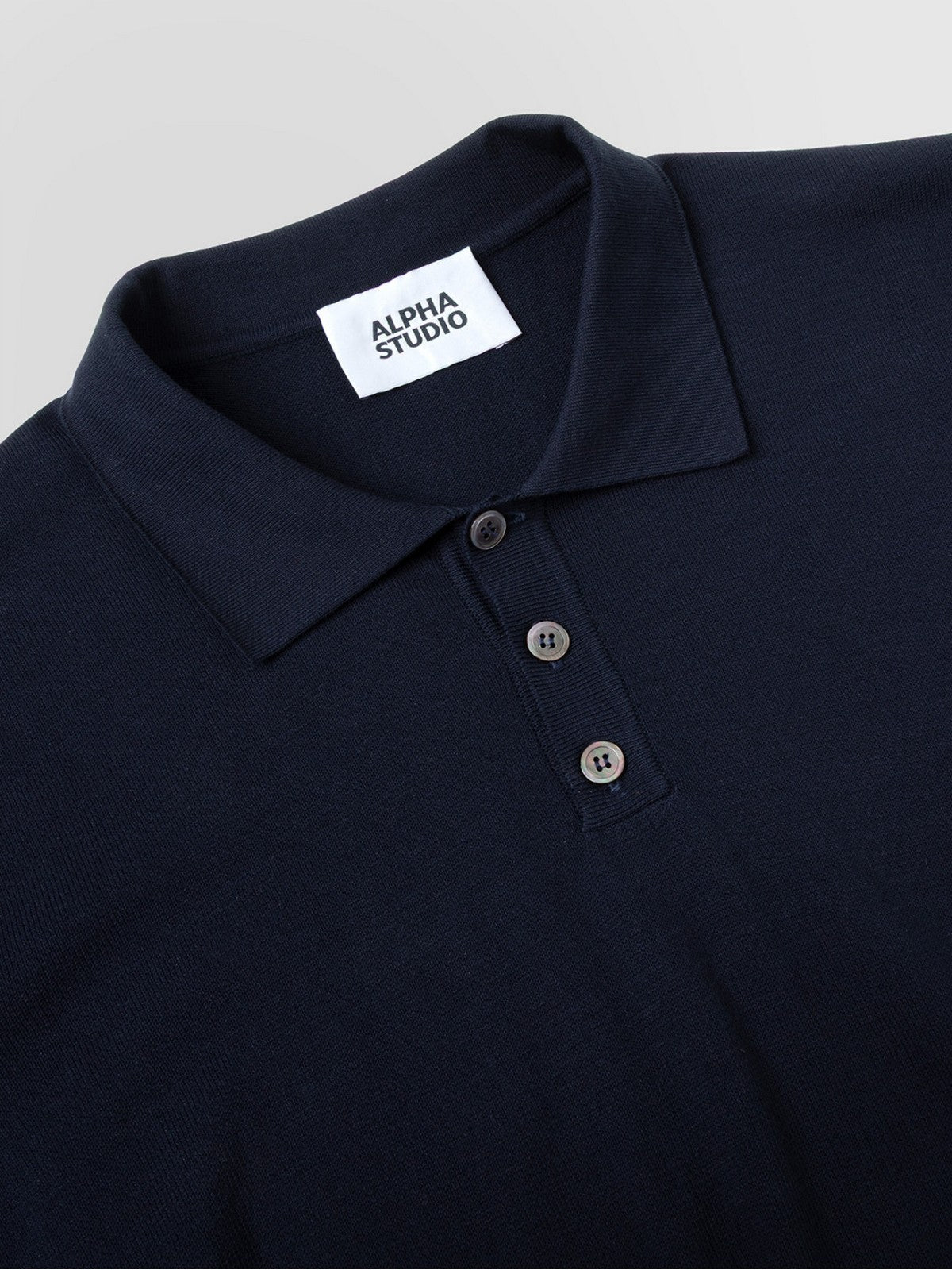 ALPHA STUDIO Polo Uomo AU-5043B 1001 BLU NOTTE