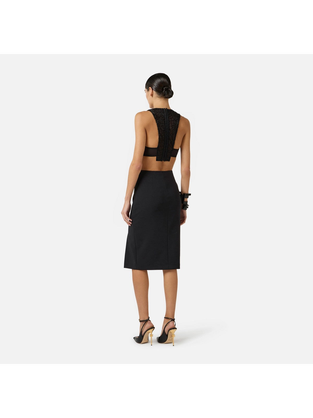 ELISABETTA FRANCHI Gonna Donna GO14761E2 110 Nero