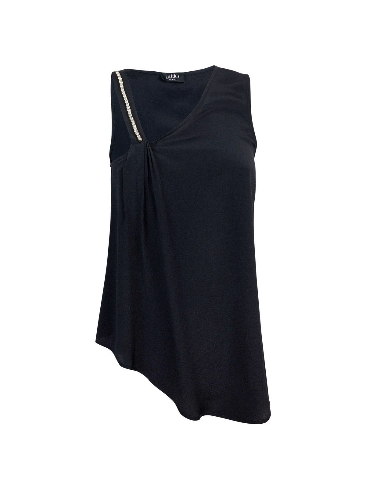 LIU JO BLACK Top Donna CA4327T2525 22222 Nero gioboutiqueweb