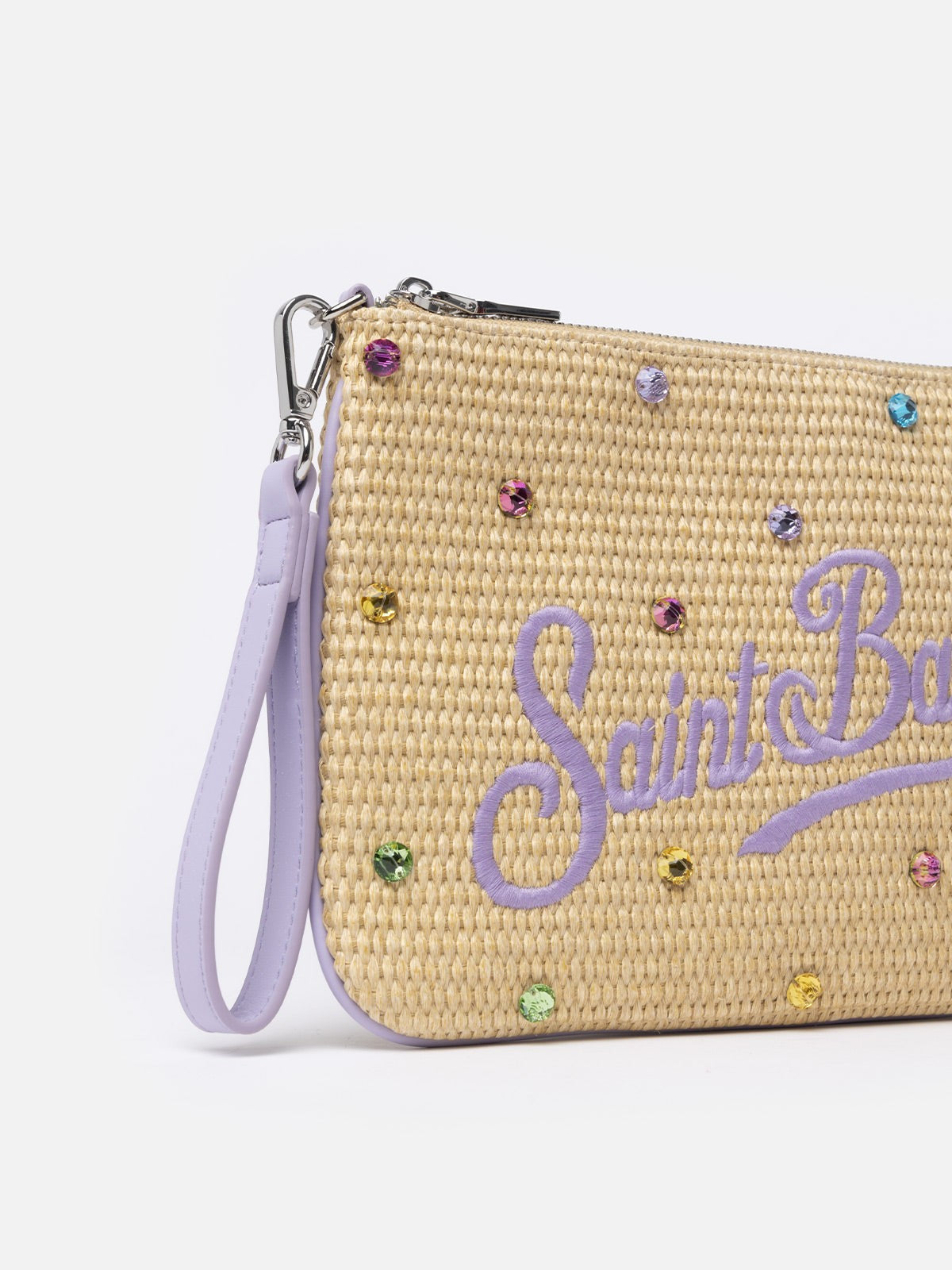 Mc2 Saint Barth Pochette Donna Parisienne Straw 00057f multicolor