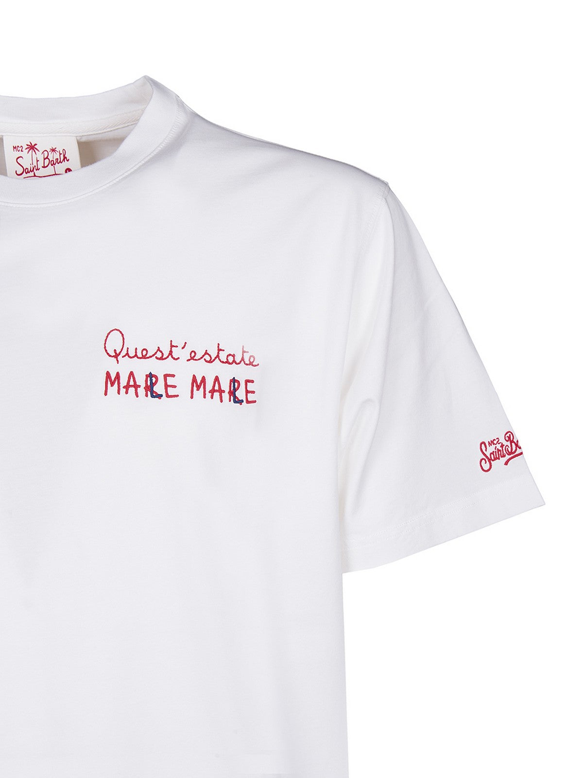MC2 SAINT BARTH T-shirt Uomo PORTOFINO 05274H MARE MALE 01 EMB gioboutiqueweb
